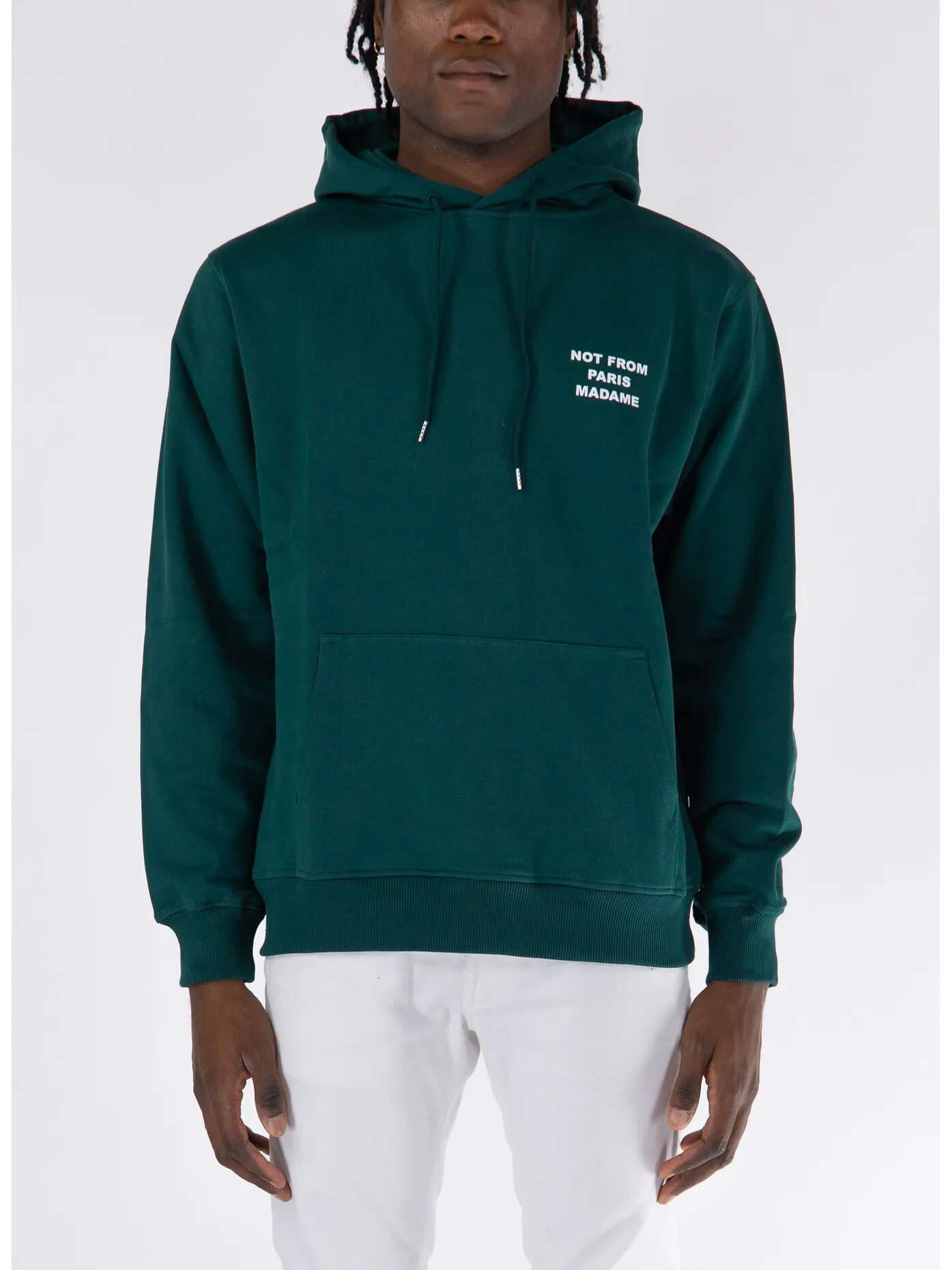     -DROLE DE MONSIEUR    -FELPA HOODIE SLOGAN-
