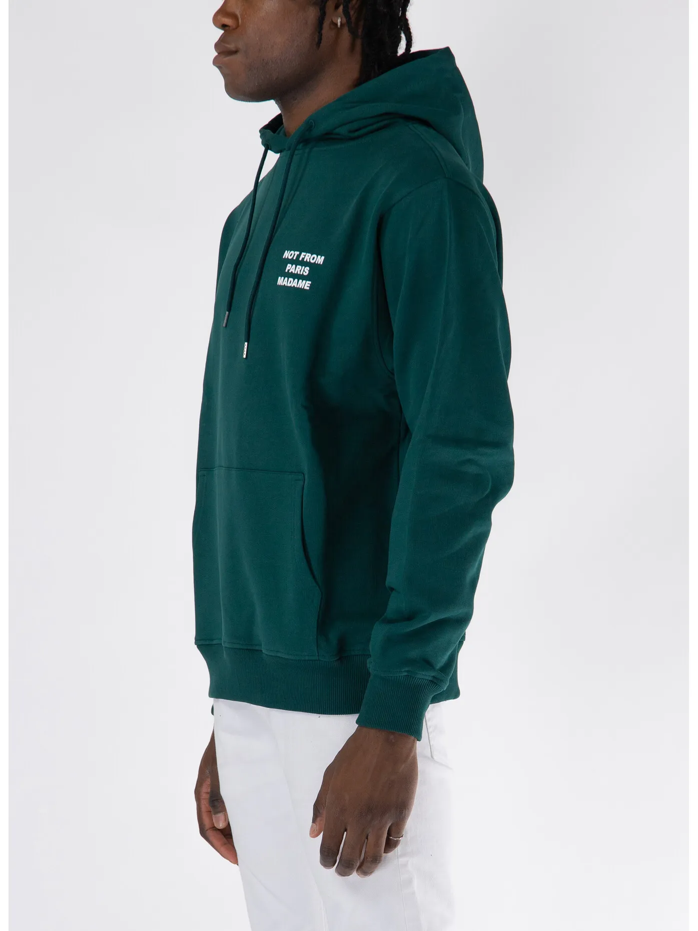     -DROLE DE MONSIEUR    -FELPA HOODIE SLOGAN-