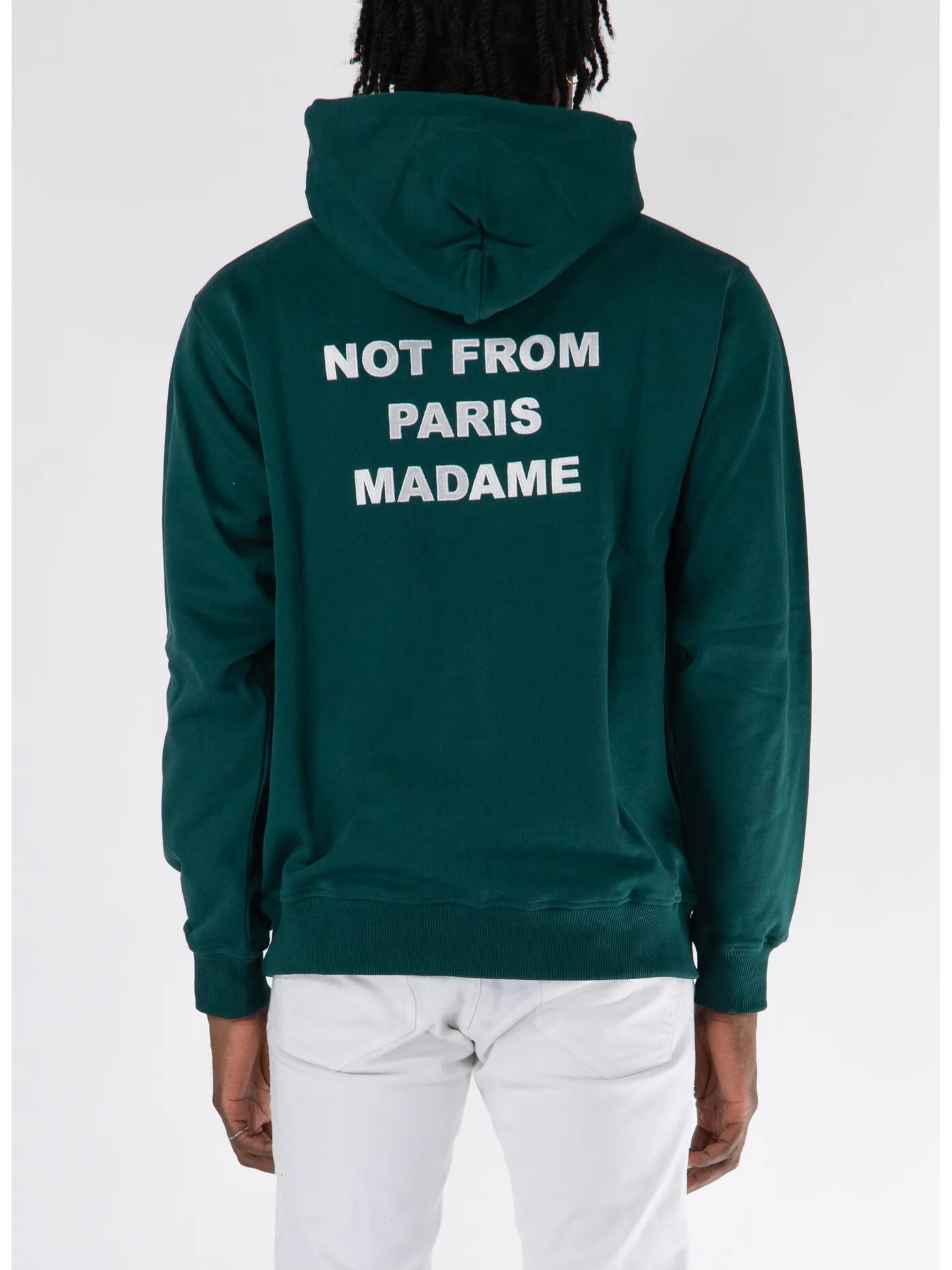     -DROLE DE MONSIEUR    -FELPA HOODIE SLOGAN-