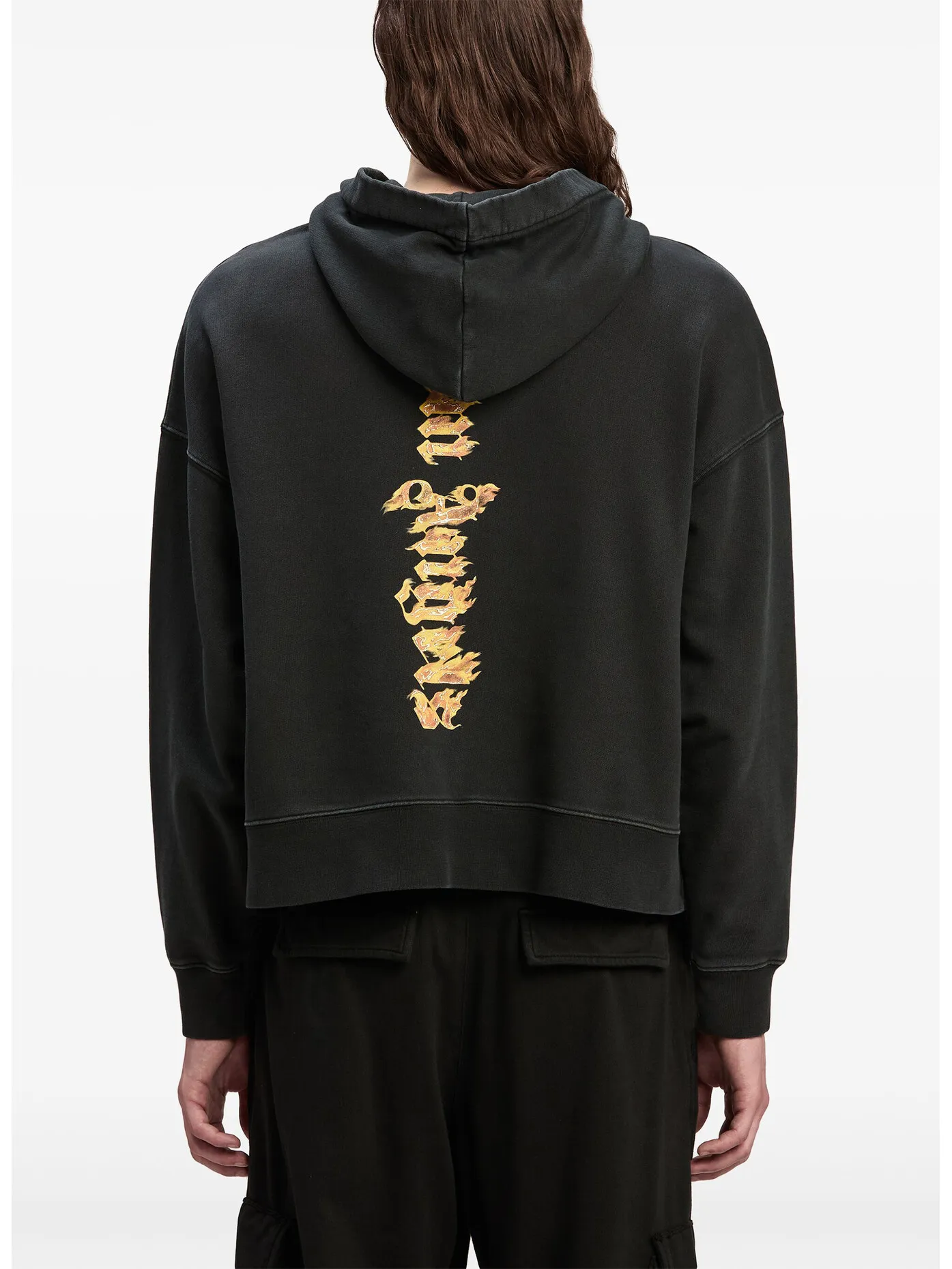     -PALM ANGELS    -FELPA HOODY BURNING PALM-