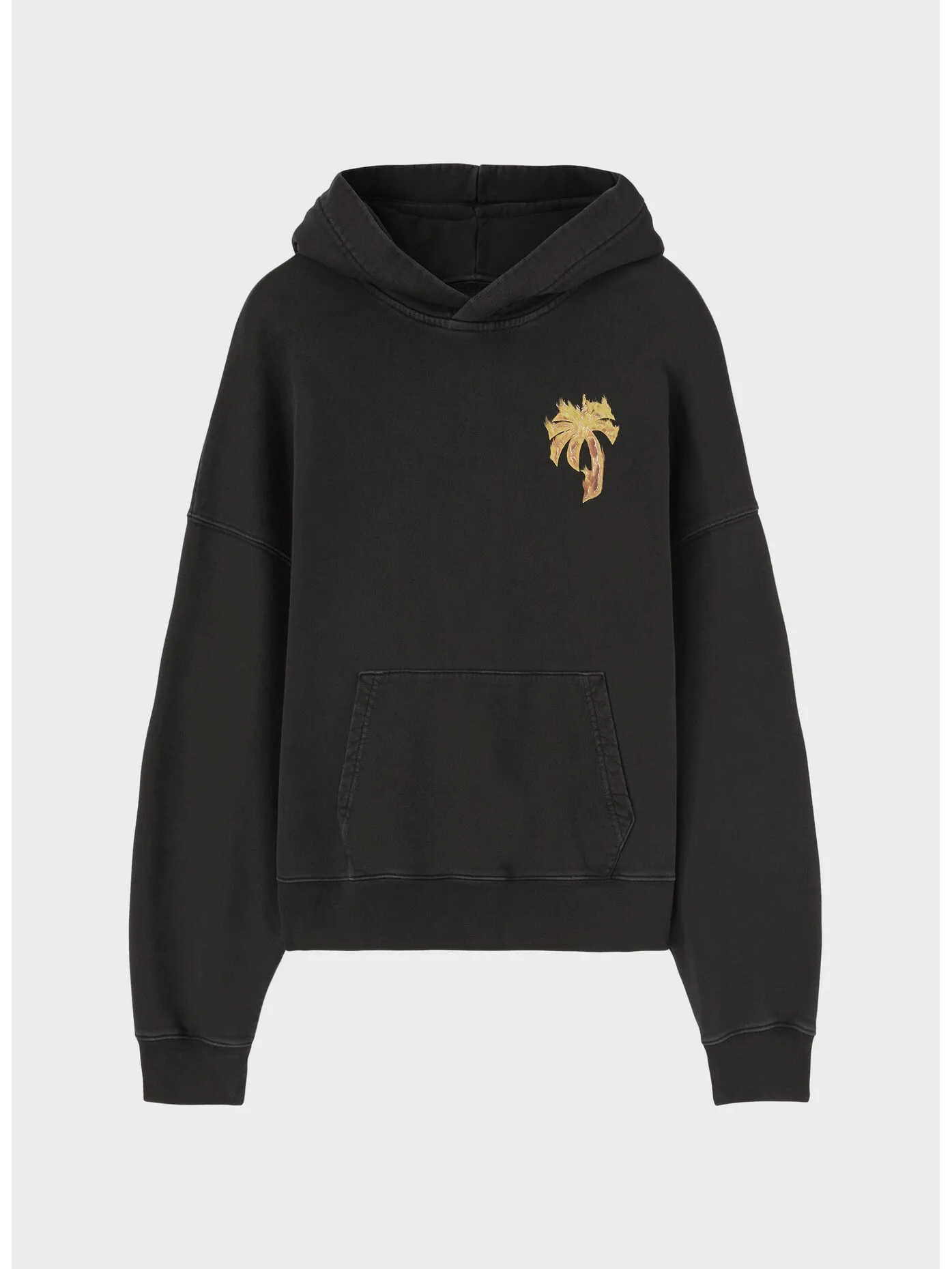     -PALM ANGELS    -FELPA HOODY BURNING PALM-