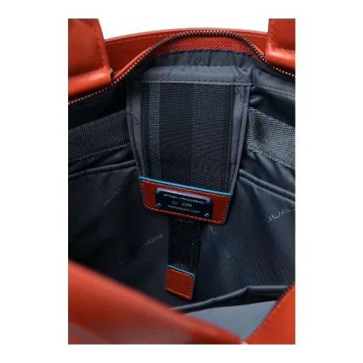 -PIQUADRO Cartella 2 Manici 2 Comparti in Pelle Porta PC CA6590B2/CU4 Cuoio