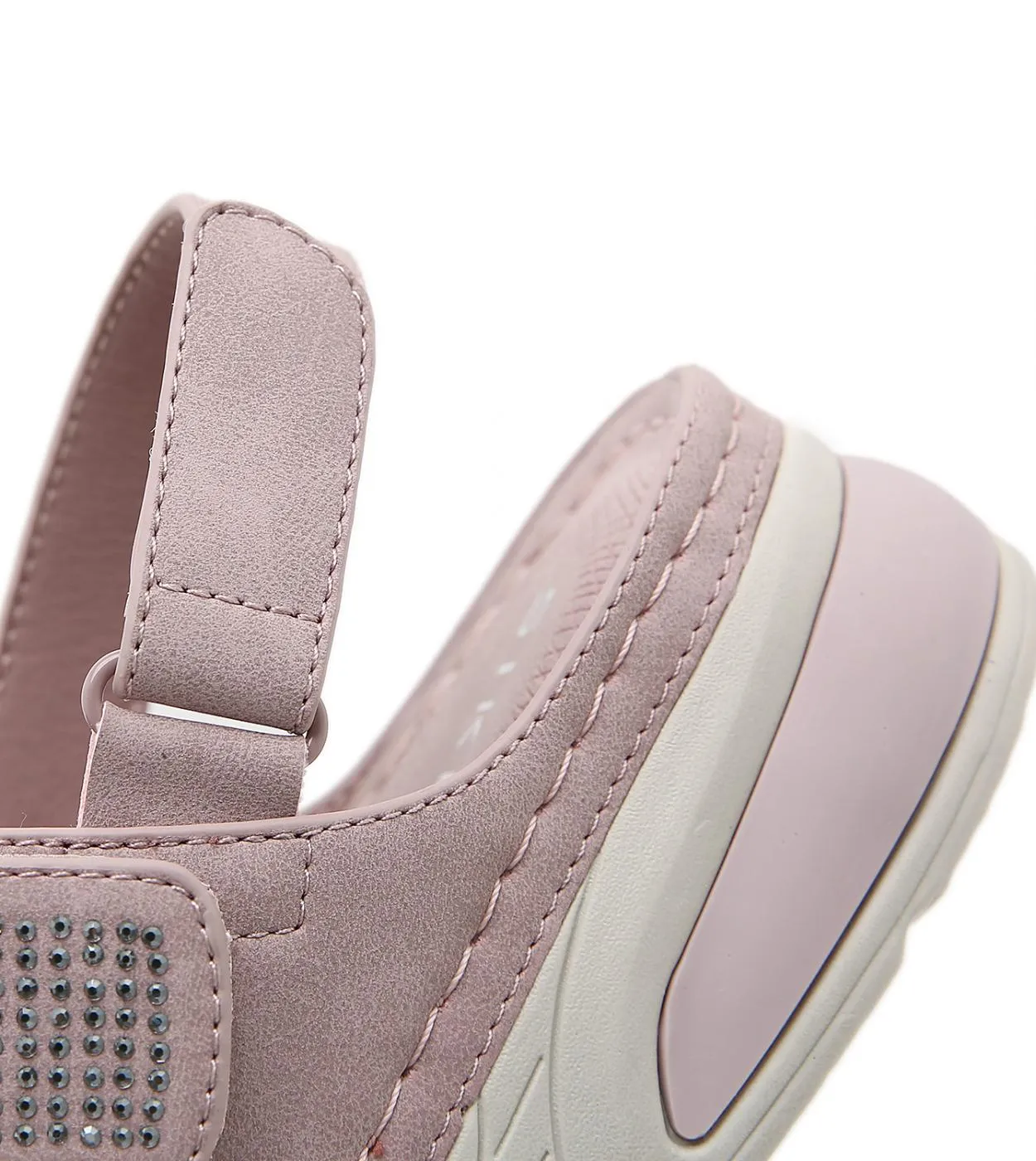 2023 New Classics Sandali da donna con plateau Scarpe con tacco basso per donna Crystal Casual Scarpe da donna Sandali con tacco