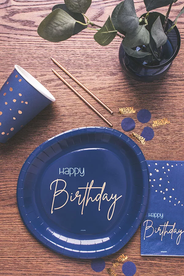 36 stuzzicadenti 18° compleanno blu