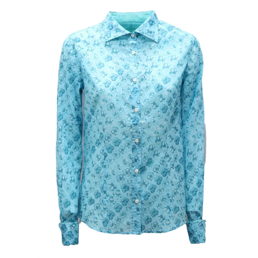 5417AL camicia donna COAST WEBER AHAUS woman cotton/silk shirt