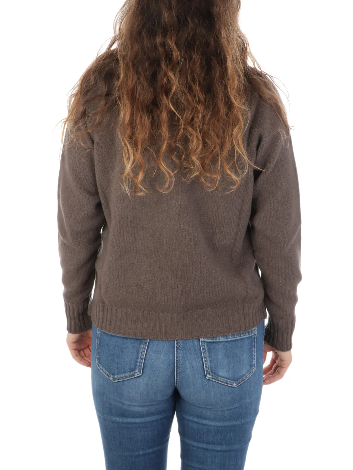 7.1 SETTEPUNTOUNO ---------- Cardigan Donna Boxy in Lana Merino ---------