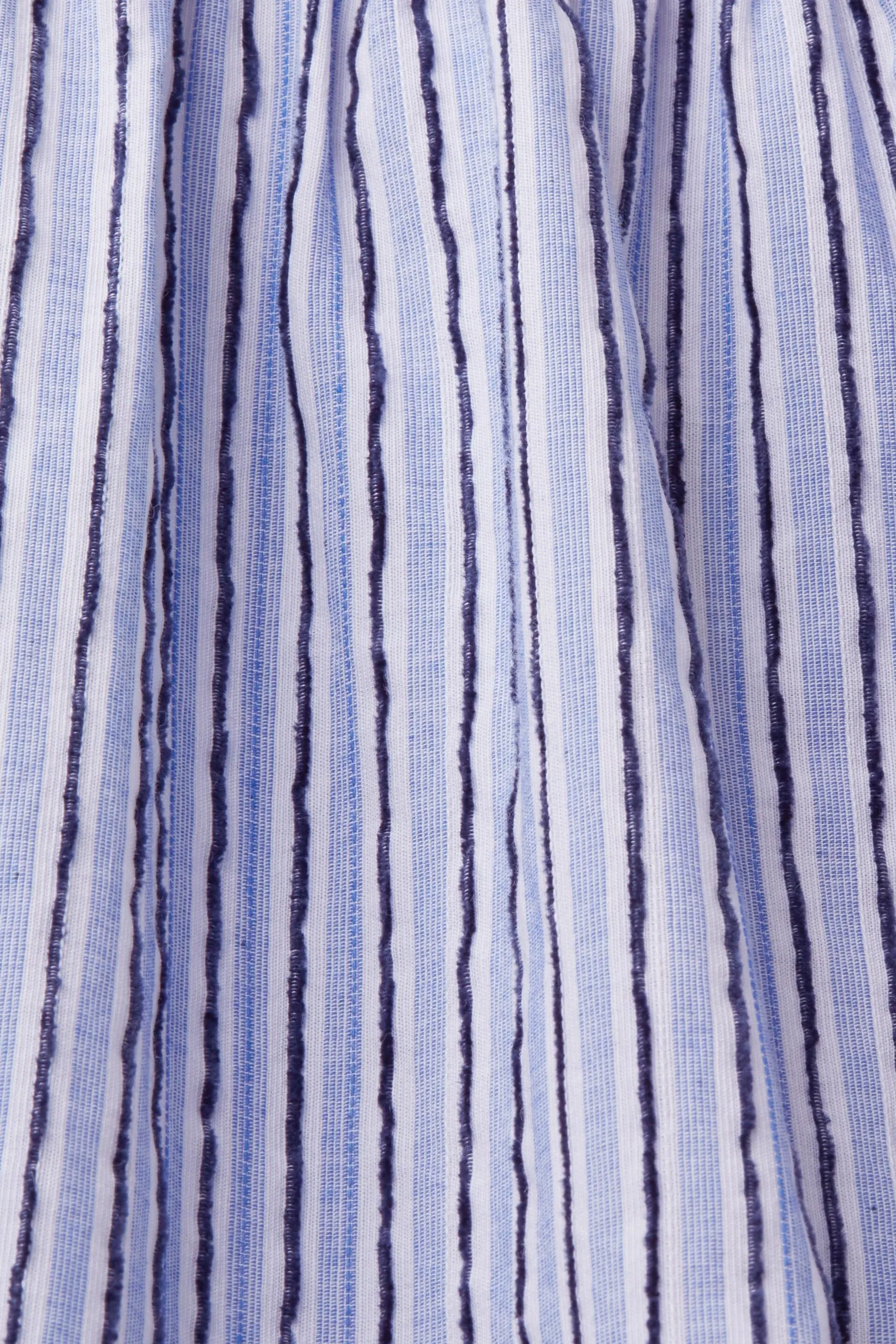 Abito a righe, 100% cotone