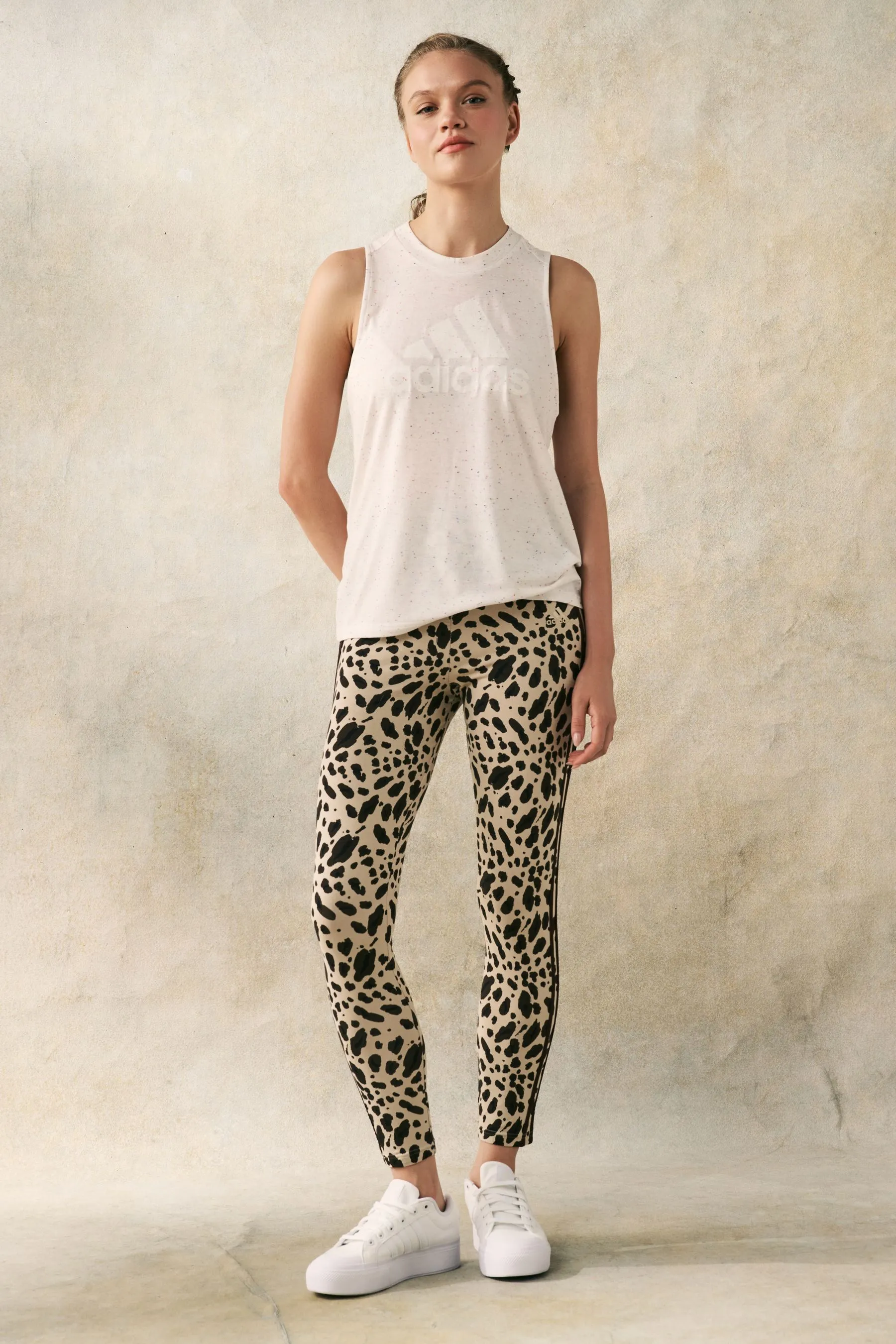 adidas Animal 3 A righe Leggings    