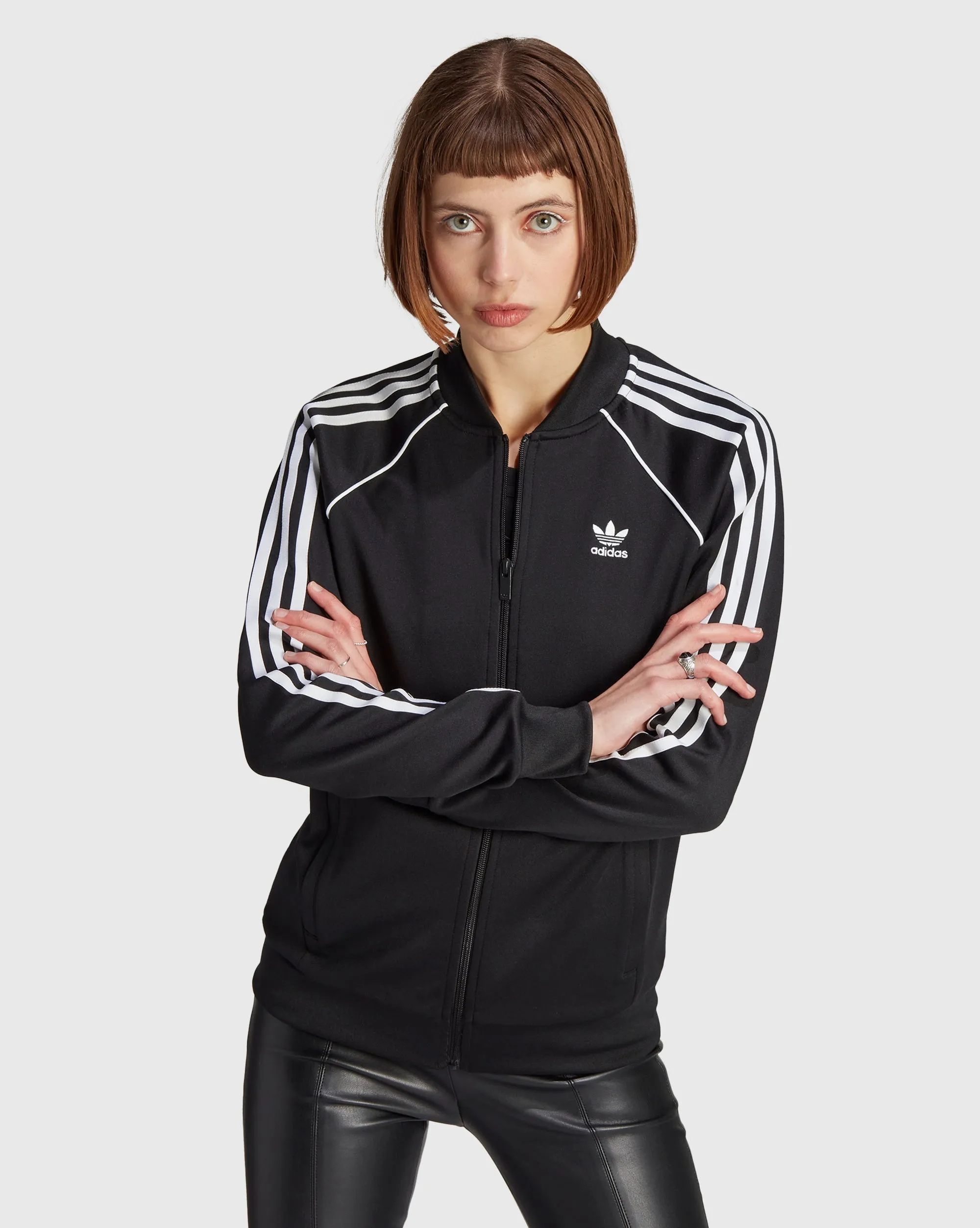Adidas Originals Felpa Classics SST Nero Donna