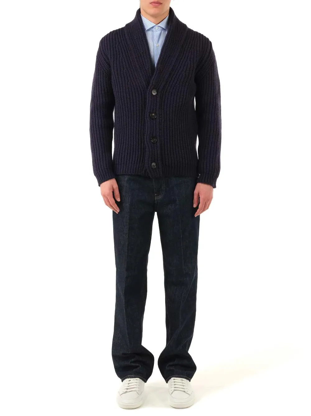   Al Duca D'aosta  Cardigan blu  