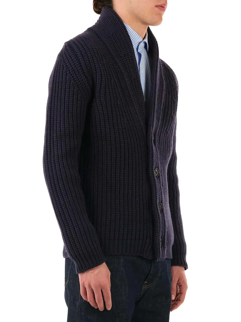   Al Duca D'aosta  Cardigan blu  