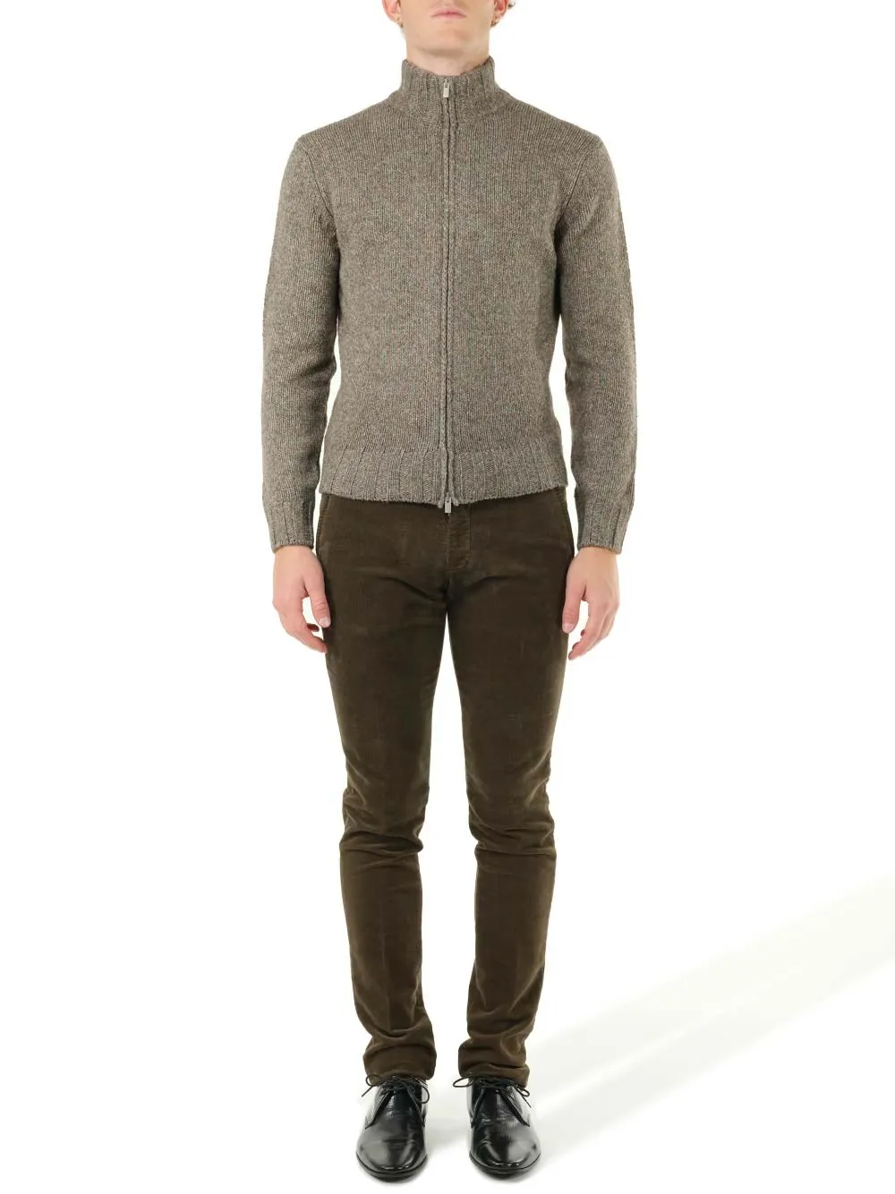   Al Duca D'aosta  Cardigan con zip  