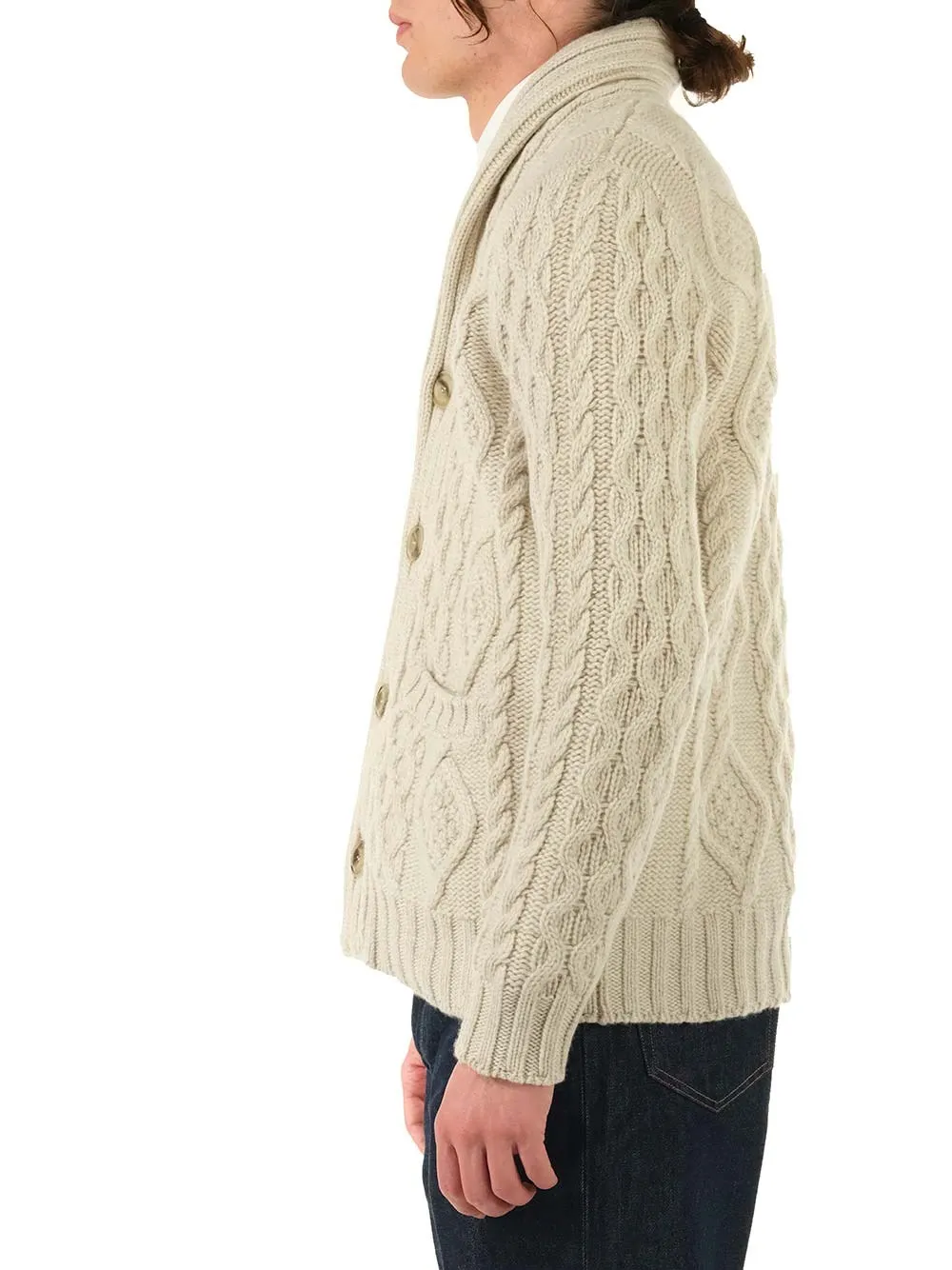   Al Duca D'aosta  Cardigan ecru  