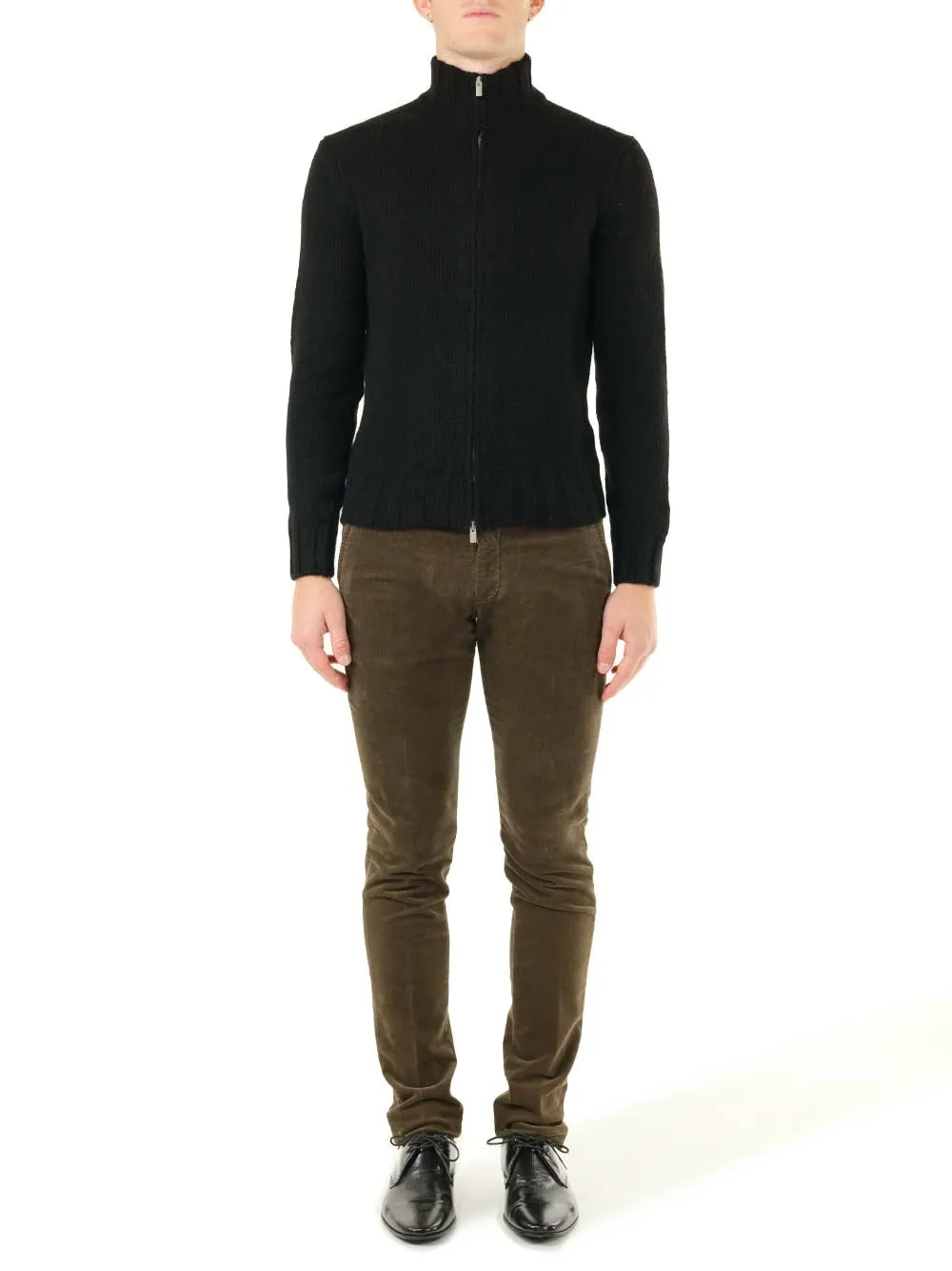   Al Duca D'aosta  Cardigan nero  