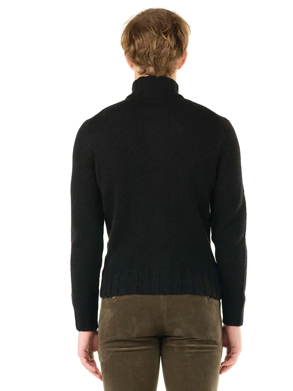   Al Duca D'aosta  Cardigan nero  