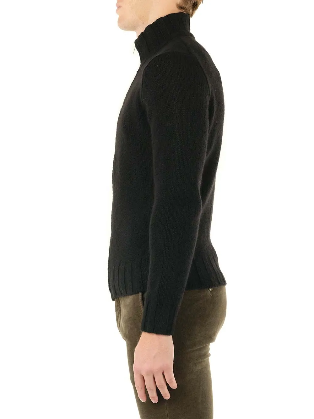   Al Duca D'aosta  Cardigan nero  