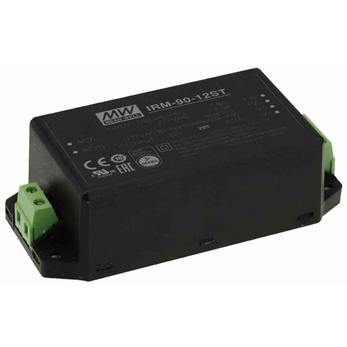 Alimentatore switching MEAN WELL IRM-90-15ST, 85W, ingresso 80 → 305V ca, uscita 15V cc, 6.23A IRM-90