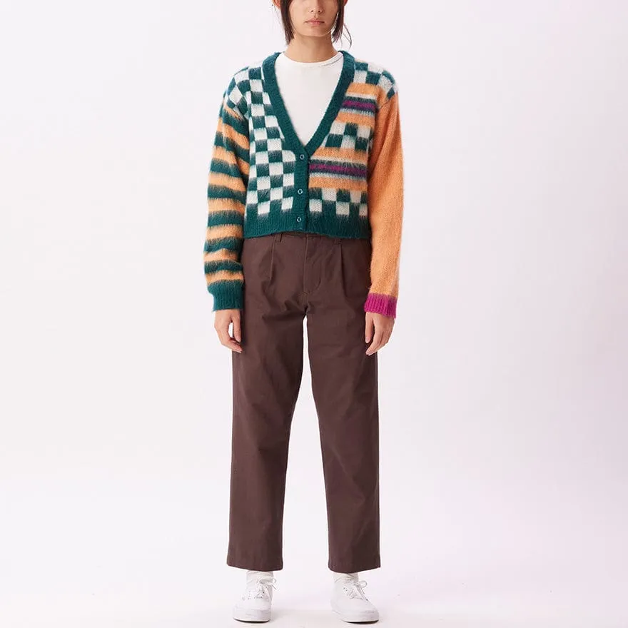 AMBER CARDIGAN - GALATIC TEAL MULTI