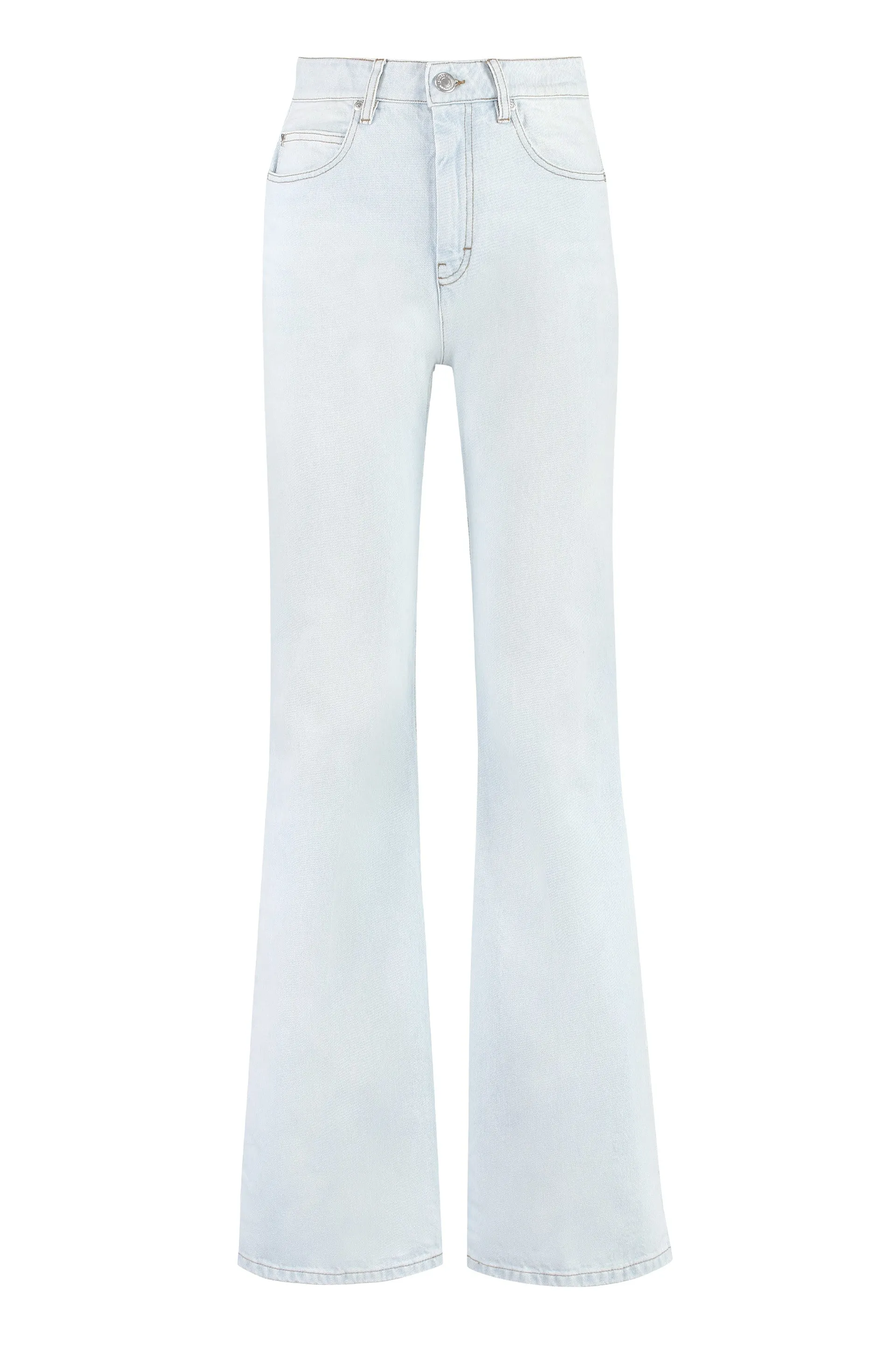 AMI PARIS Jeans flare a vita alta