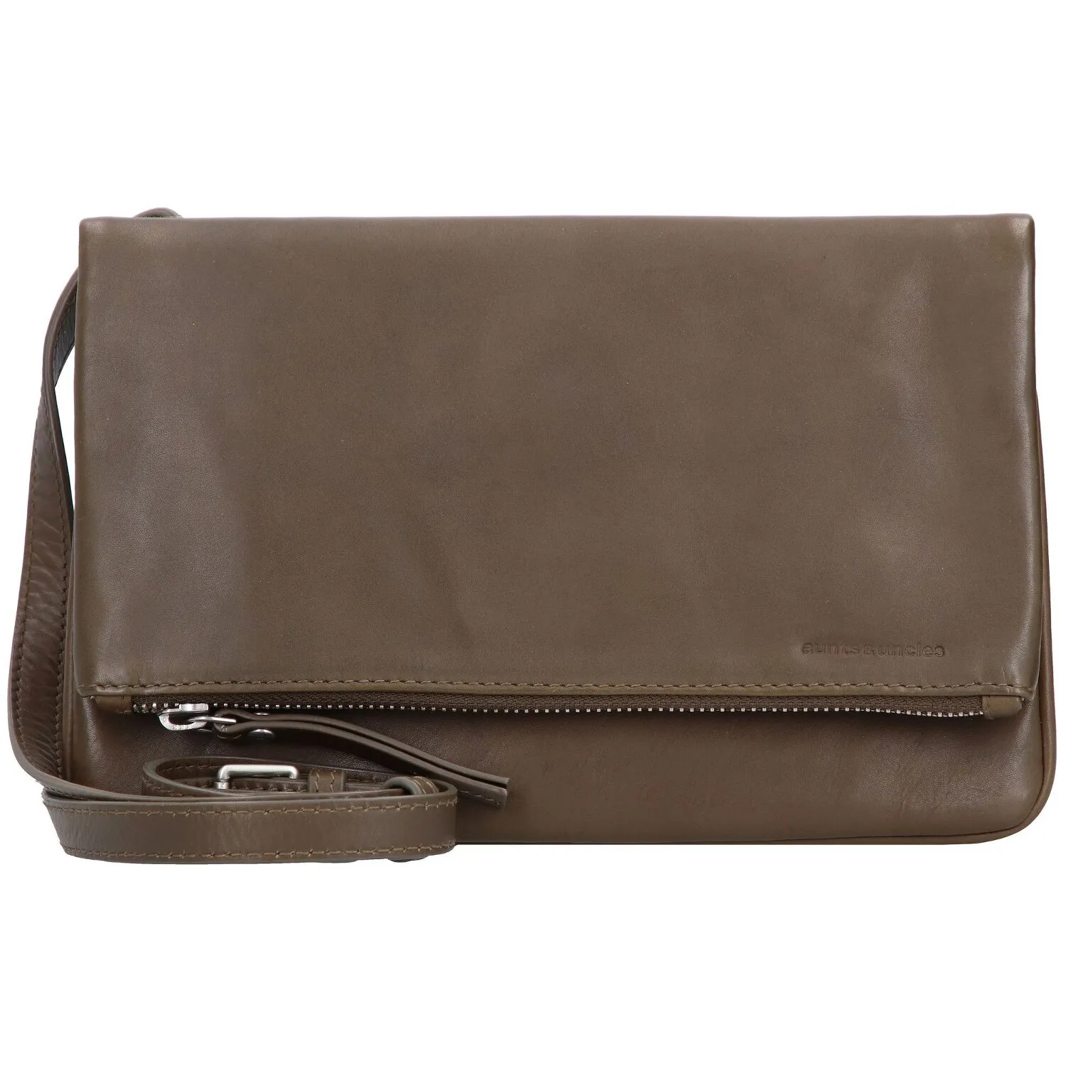 aunts & uncles Jamie's Orchard Borsa a tracolla in pelle color lampone 25 cm