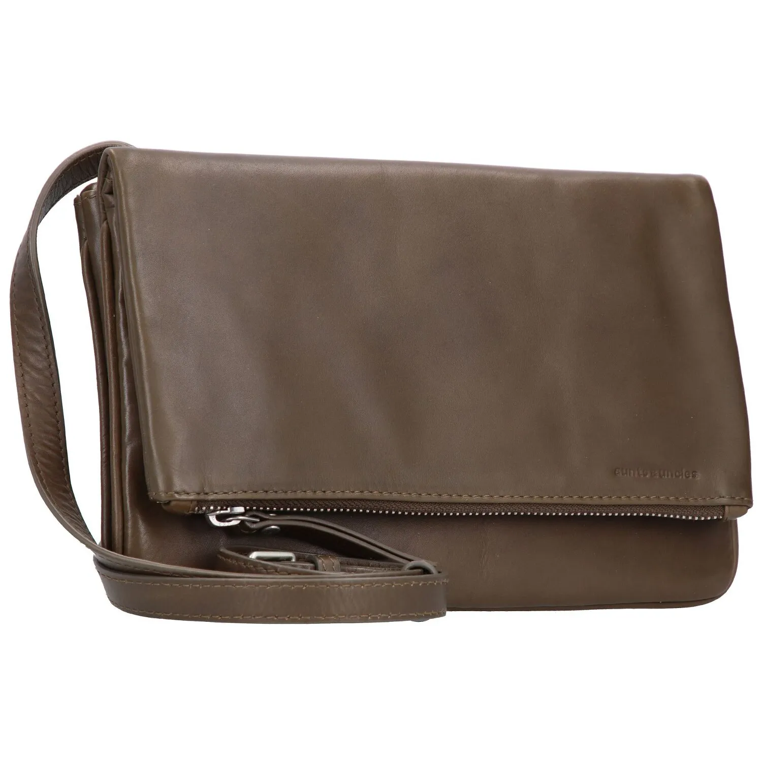aunts & uncles Jamie's Orchard Borsa a tracolla in pelle color lampone 25 cm