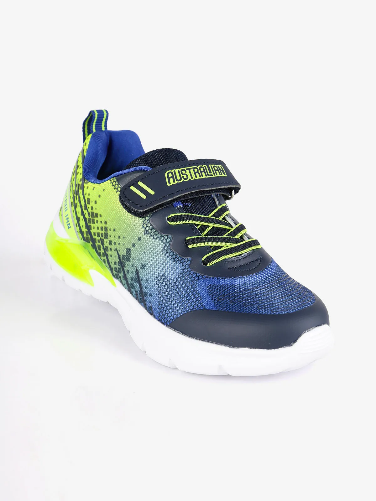 Australian Chaussures de sport pour enfants avec sangle et lumières
