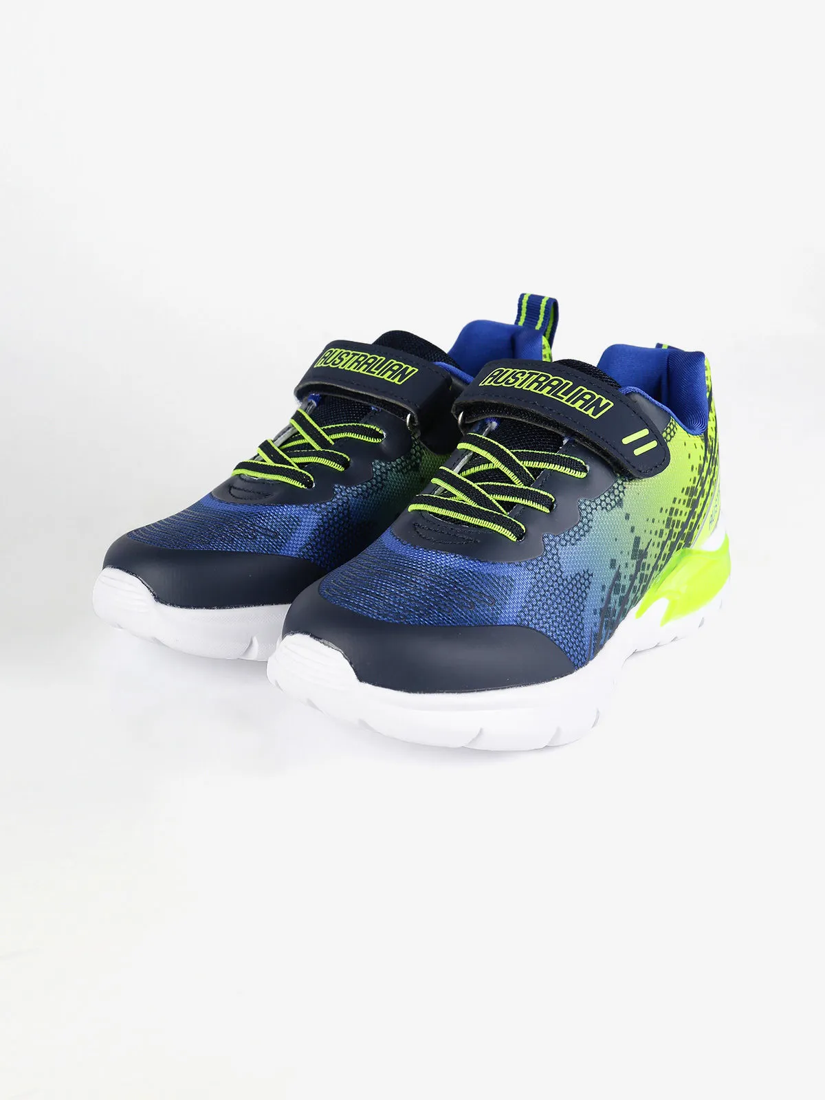 Australian Chaussures de sport pour enfants avec sangle et lumières