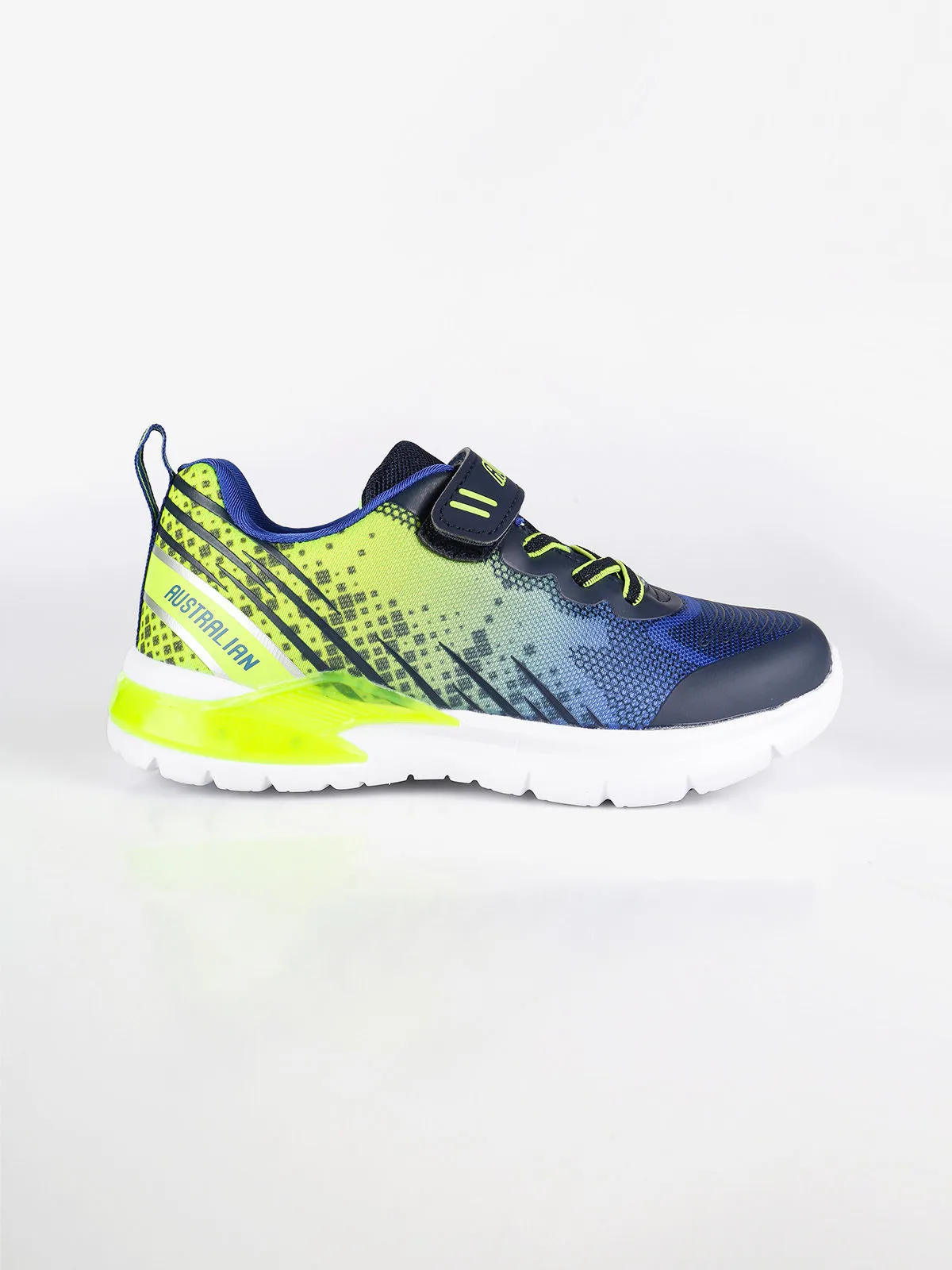 Australian Chaussures de sport pour enfants avec sangle et lumières