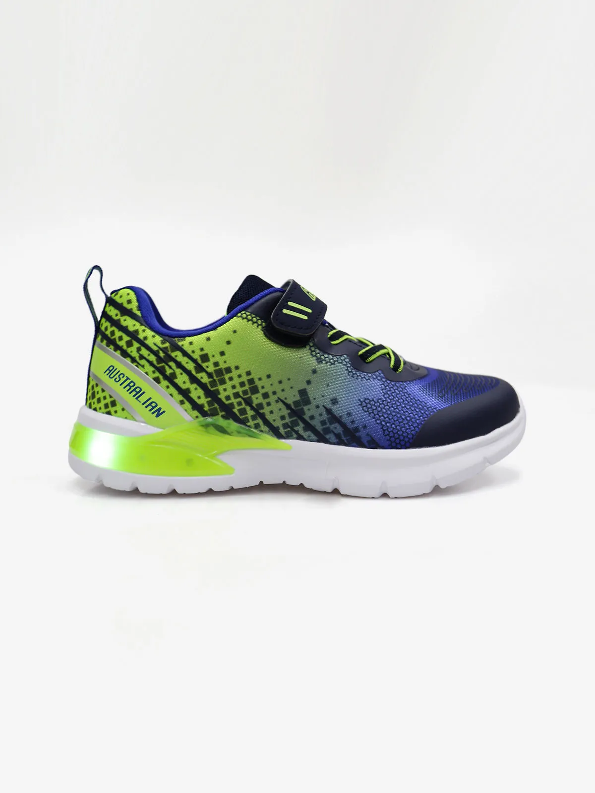 Australian Chaussures de sport pour enfants avec sangle et lumières