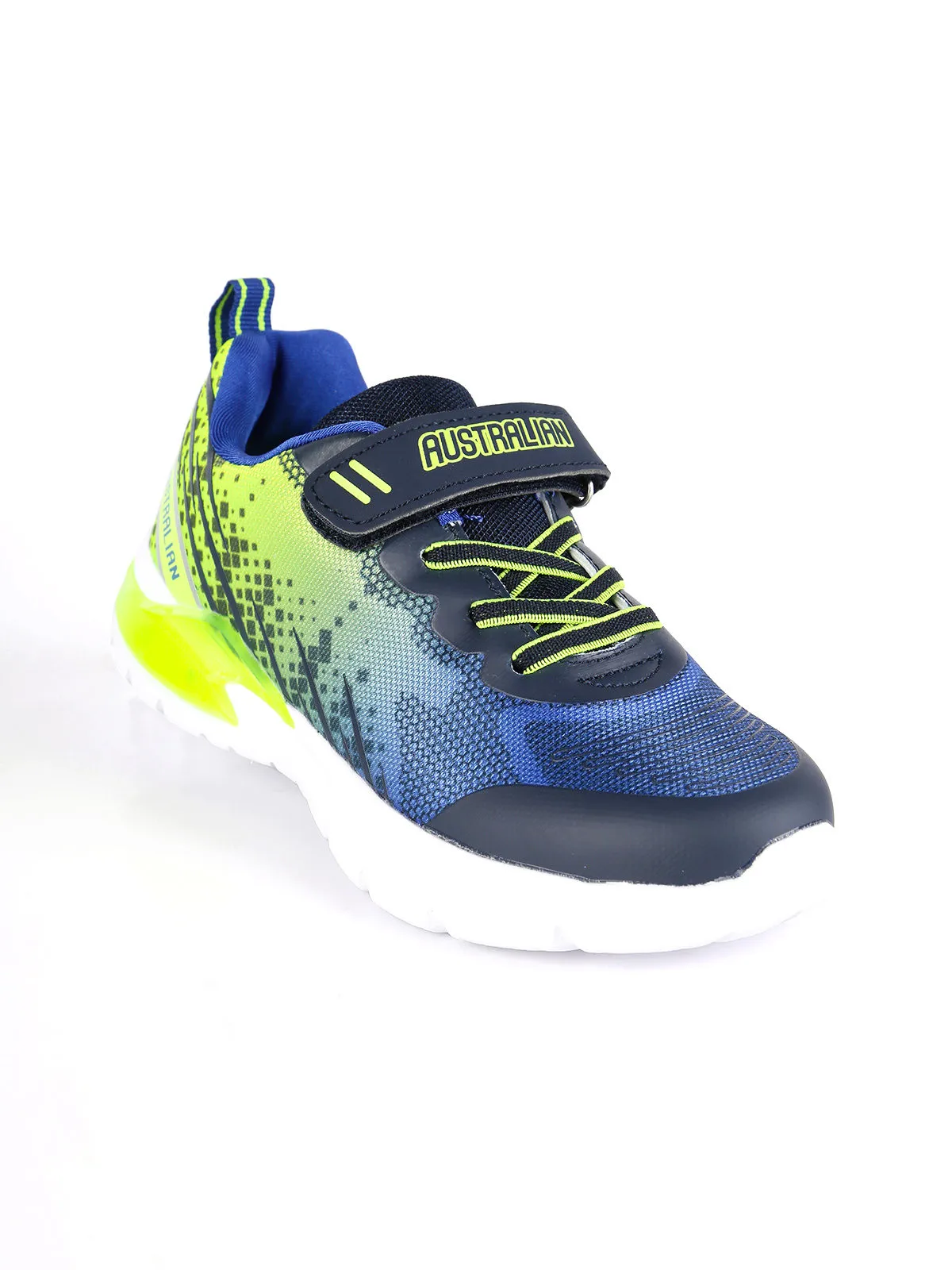 Australian Chaussures de sport pour enfants avec sangle et lumières