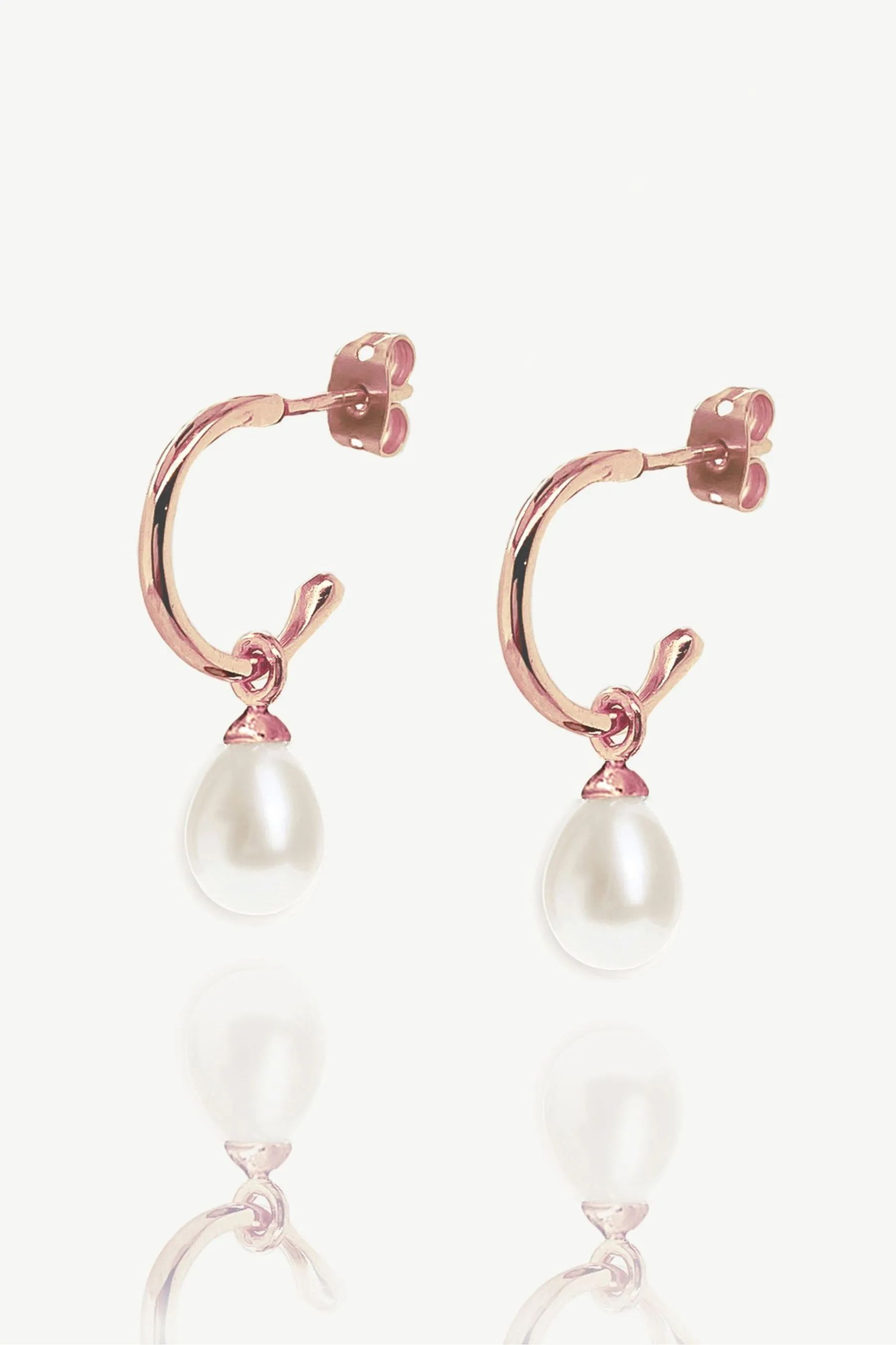 Avorio & Co - Harrow - Modern Pearl - Orecchini a cerchio