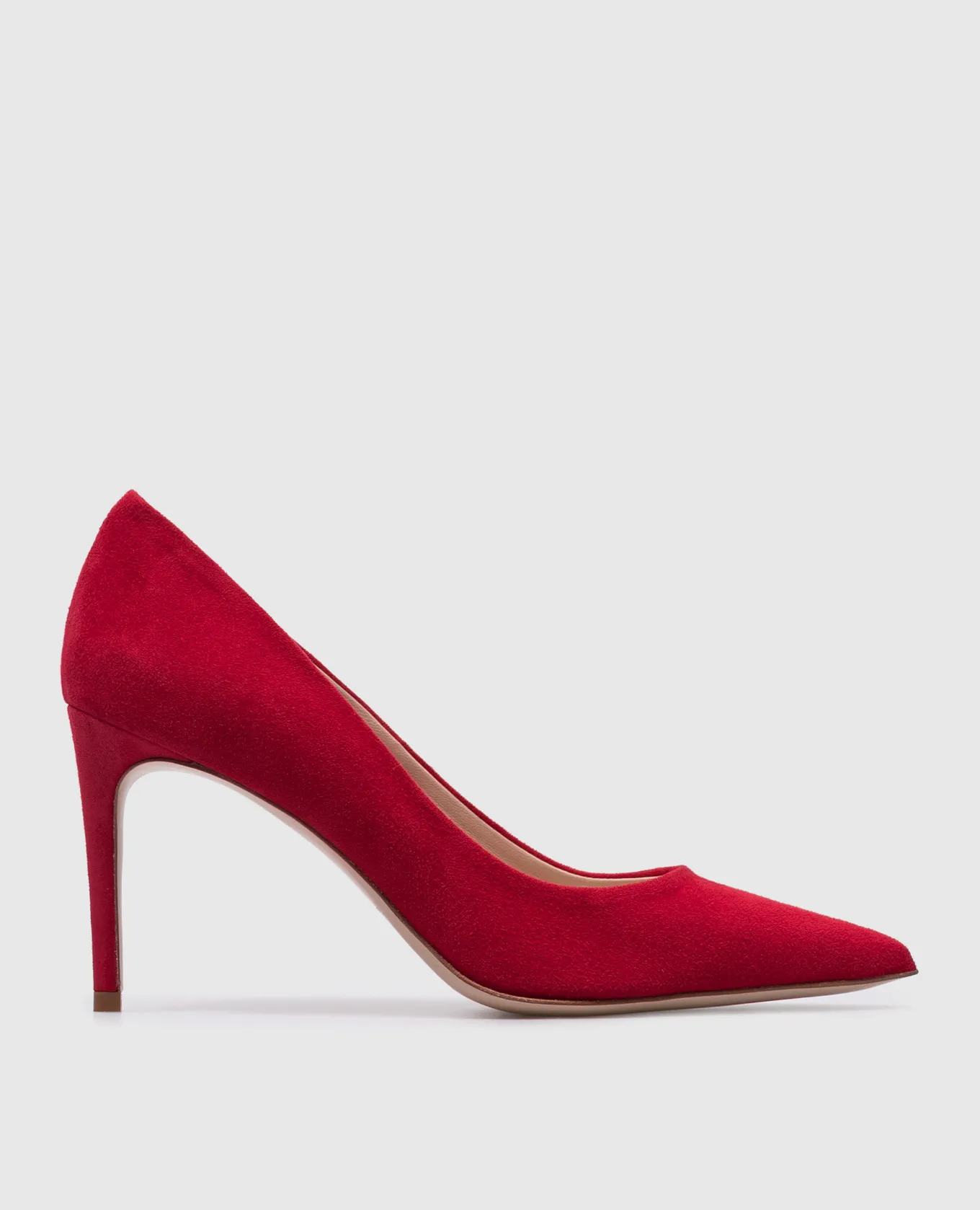Babe Pay Pls Barchette in camoscio rosso 201801149S