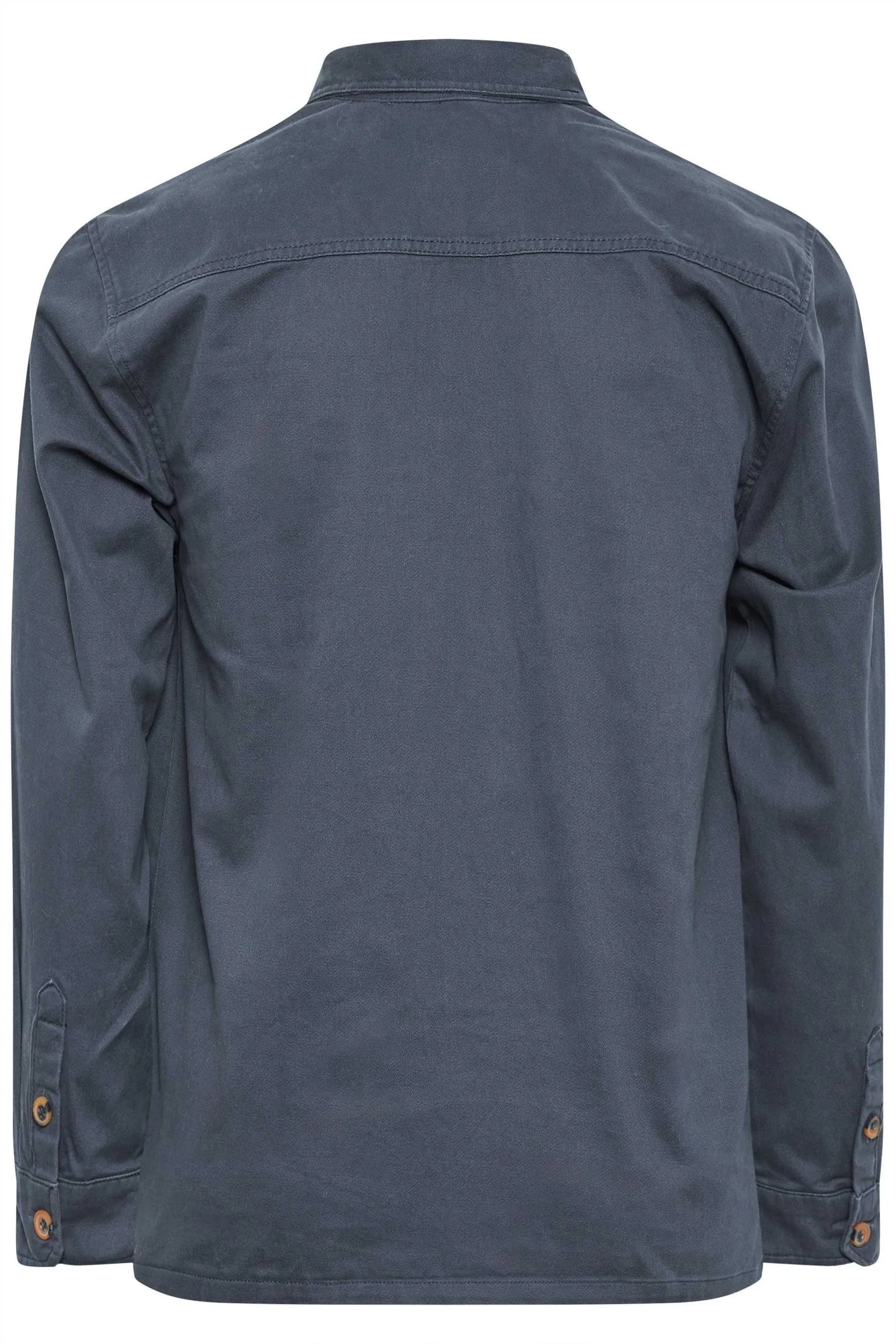 BadRhino Big & Tall - Camicia in twill di cotone