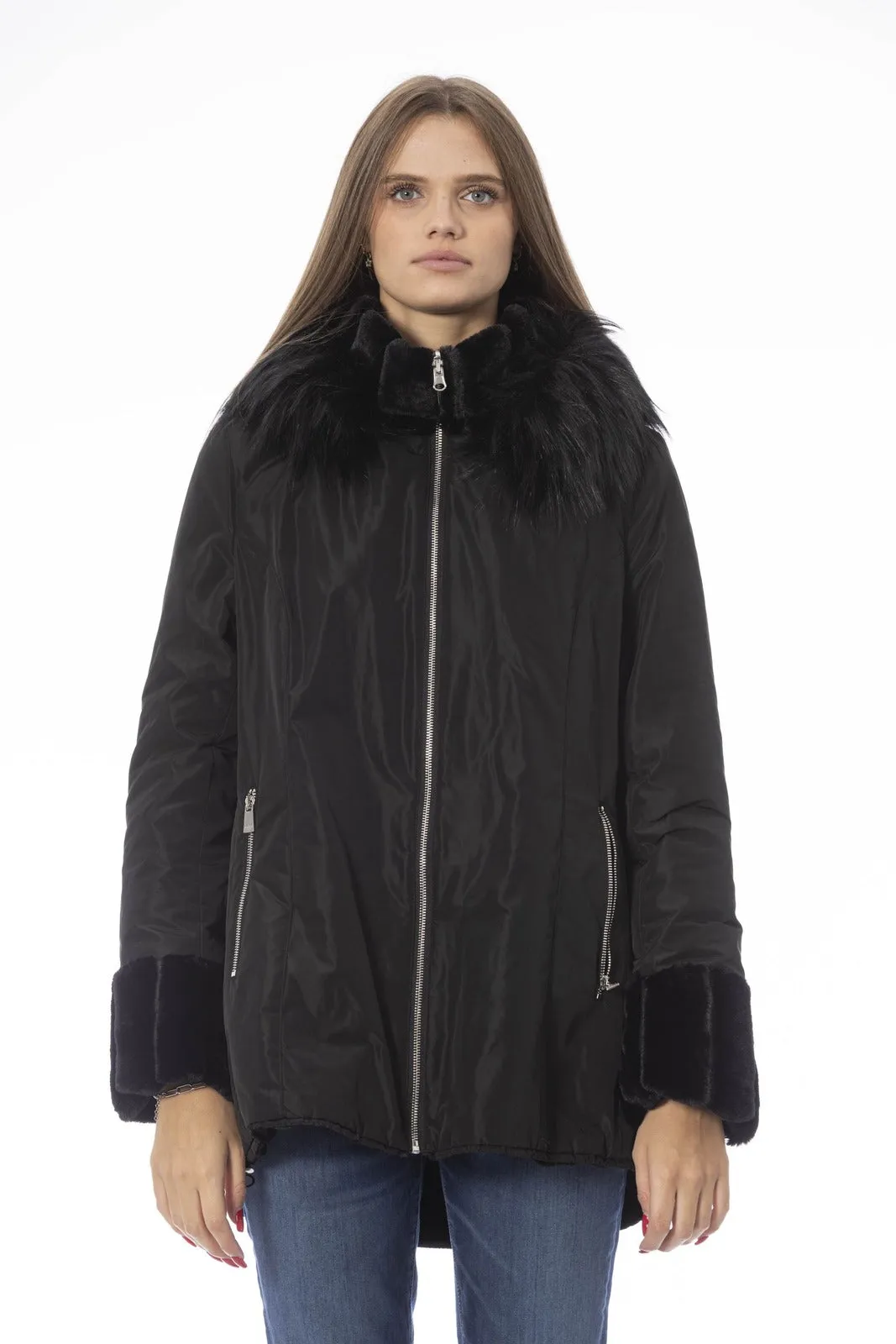 Baldinini Trend giubbotto elegante nero   