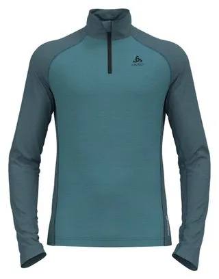 Base Layer Odlo 1/2 Zip Performance Wool 150 Blue