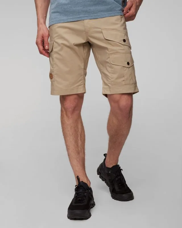 Beżowe spodenki trekkingowe męskie Fjallraven Vidda Pro Lite Shorts M f86892-118