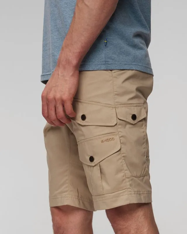 Beżowe spodenki trekkingowe męskie Fjallraven Vidda Pro Lite Shorts M f86892-118
