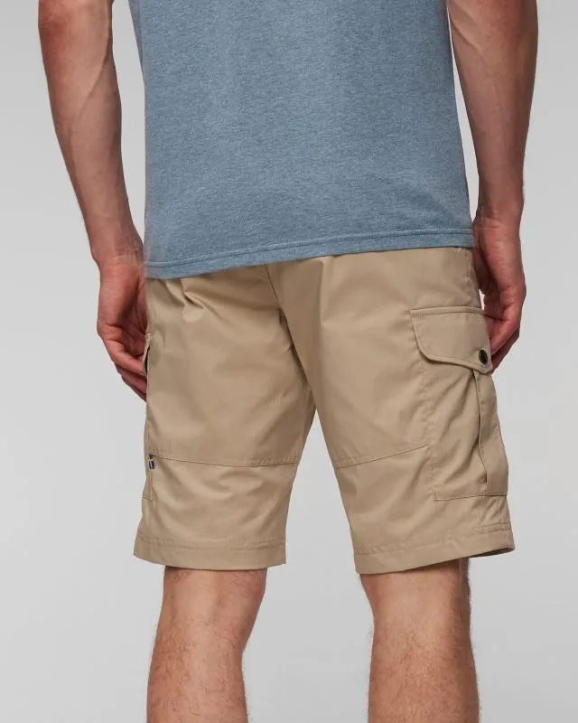 Beżowe spodenki trekkingowe męskie Fjallraven Vidda Pro Lite Shorts M f86892-118