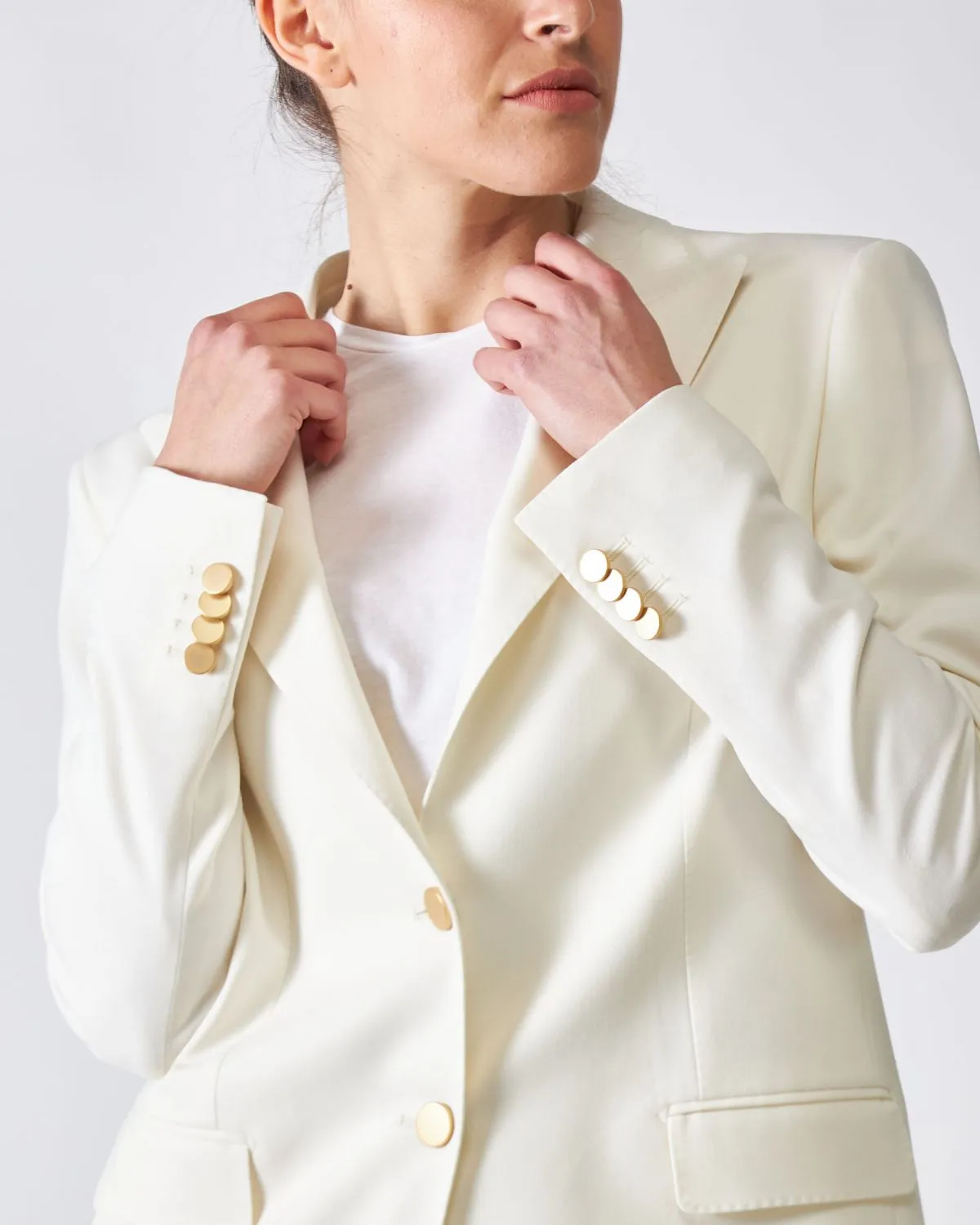 Blazer Monopetto Bianco