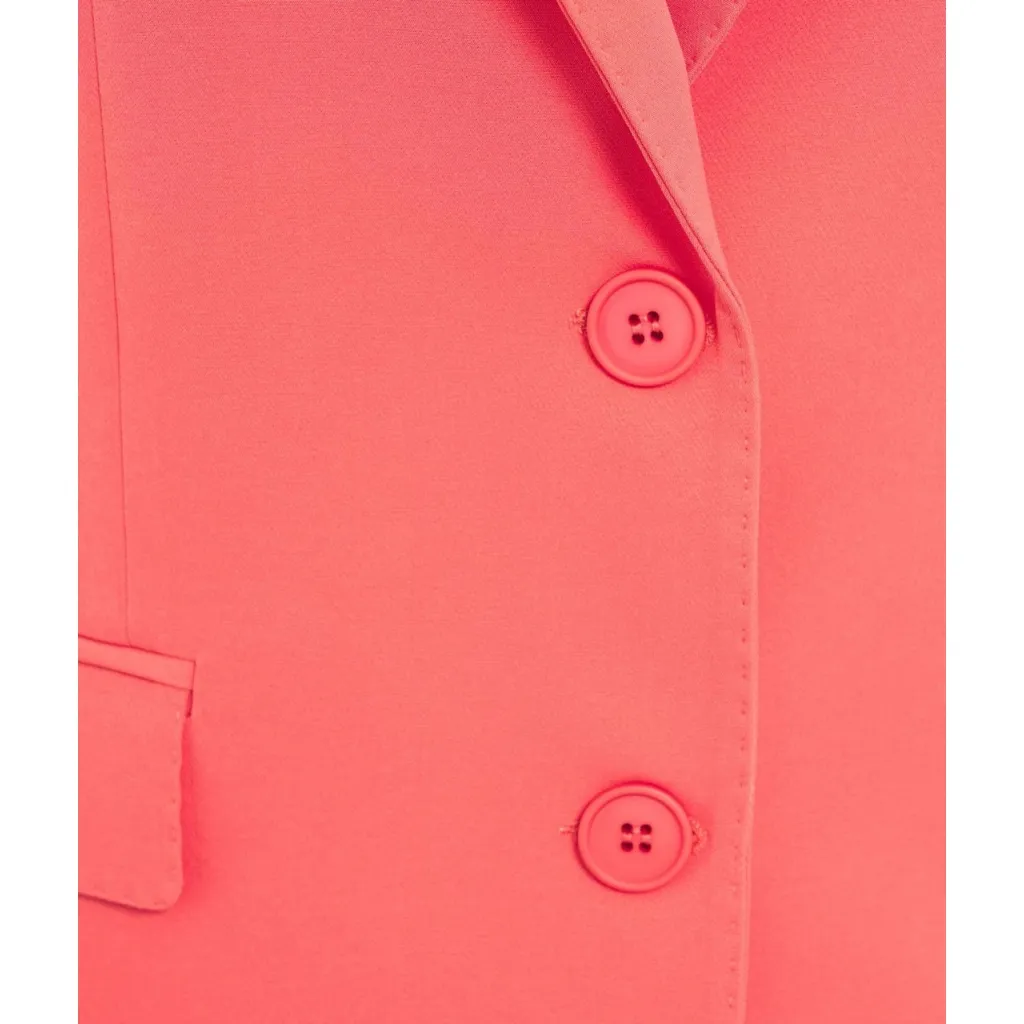 Blazer monopetto corallo