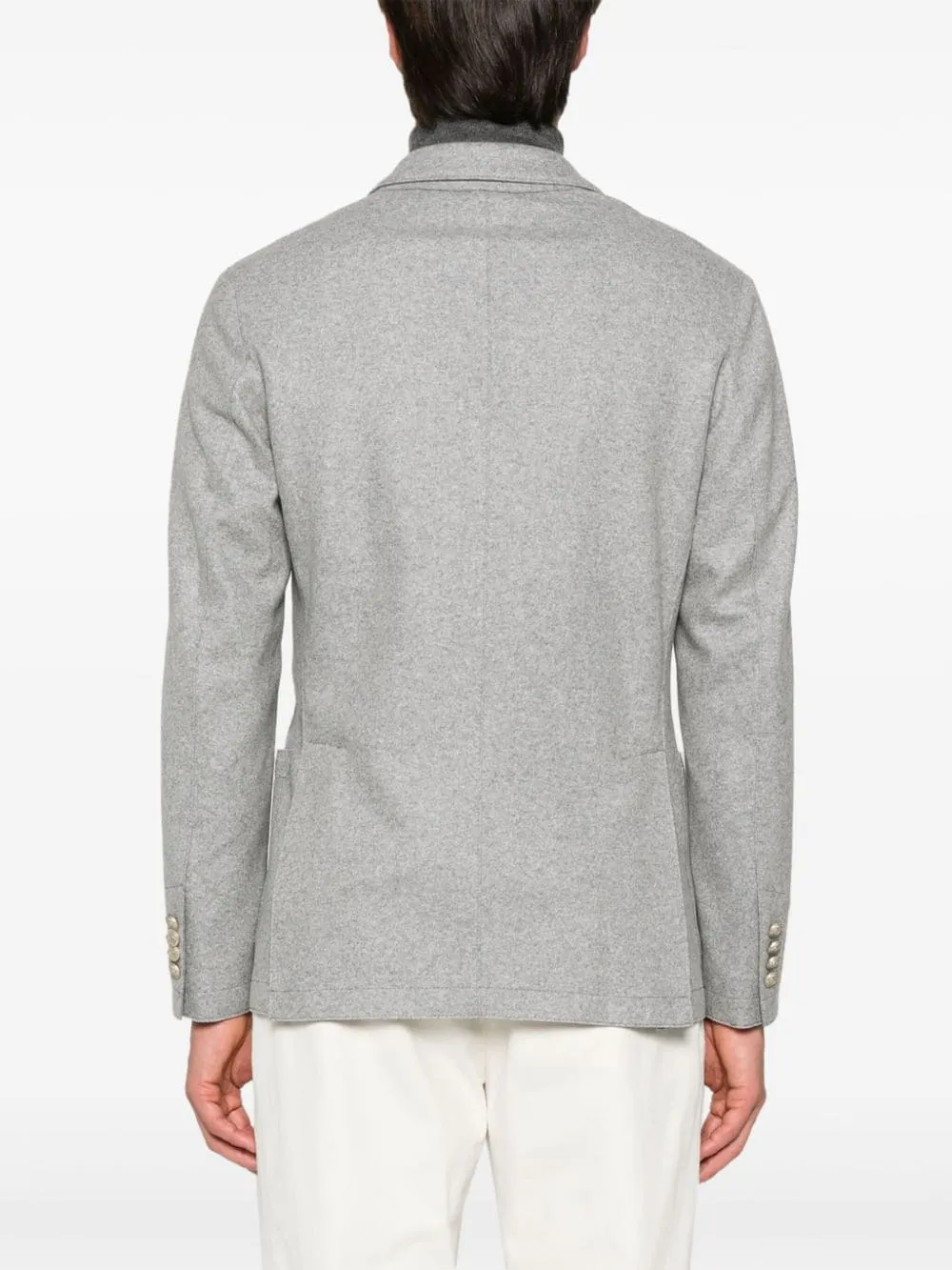 Blazer monopetto in grigio di Eleventy - uomo