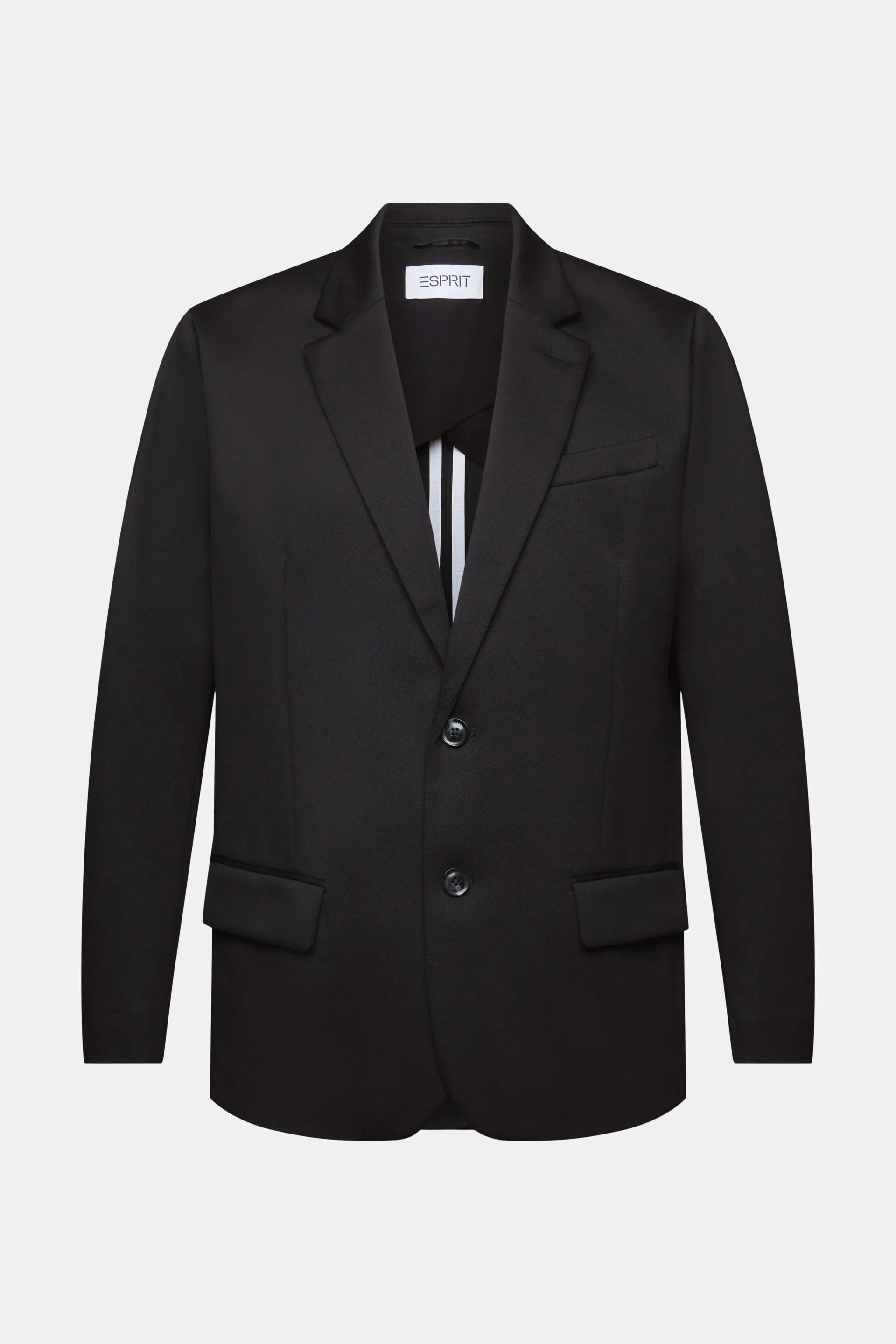 Blazer monopetto in twill