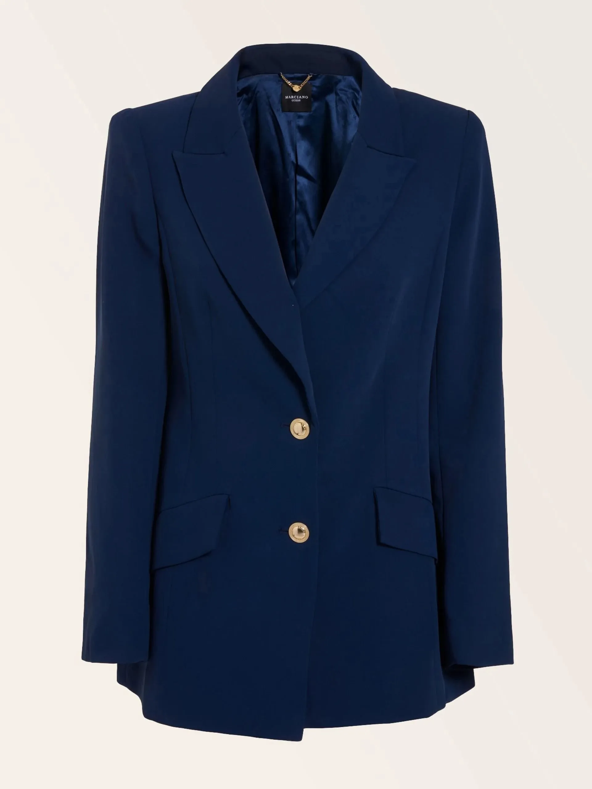 Blazer monopetto marciano