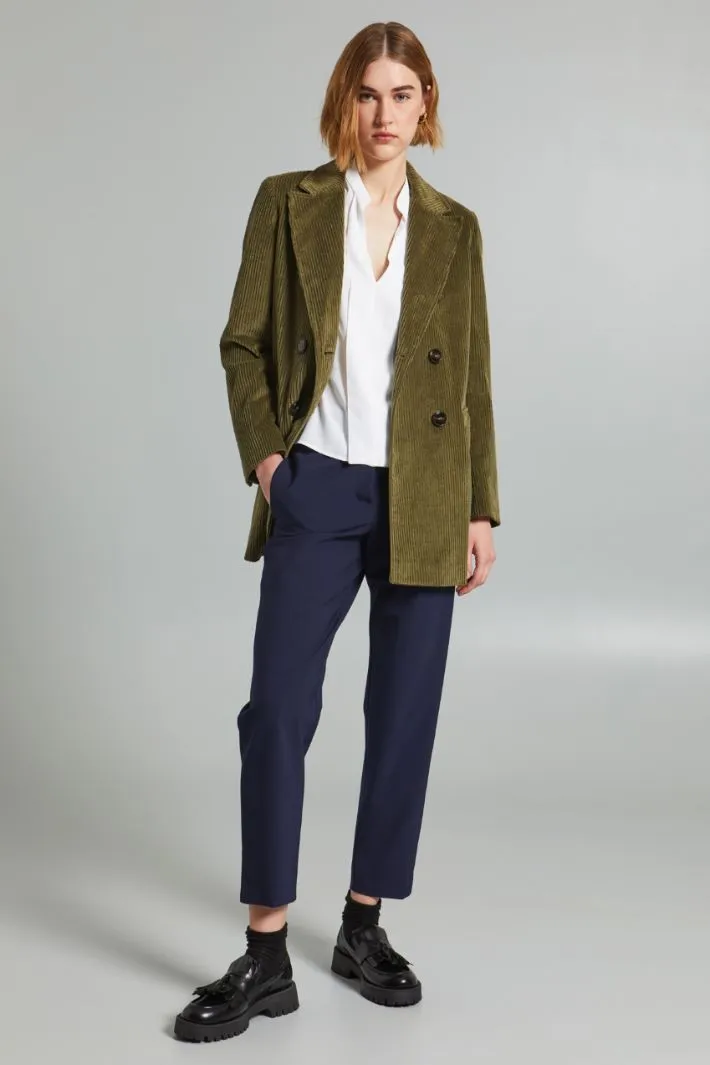 Blusa con scollo a V