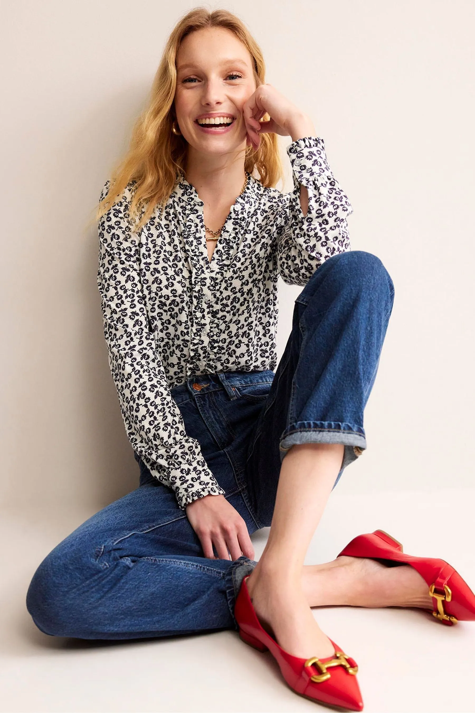 Boden - Caroline - Camicia in jersey    