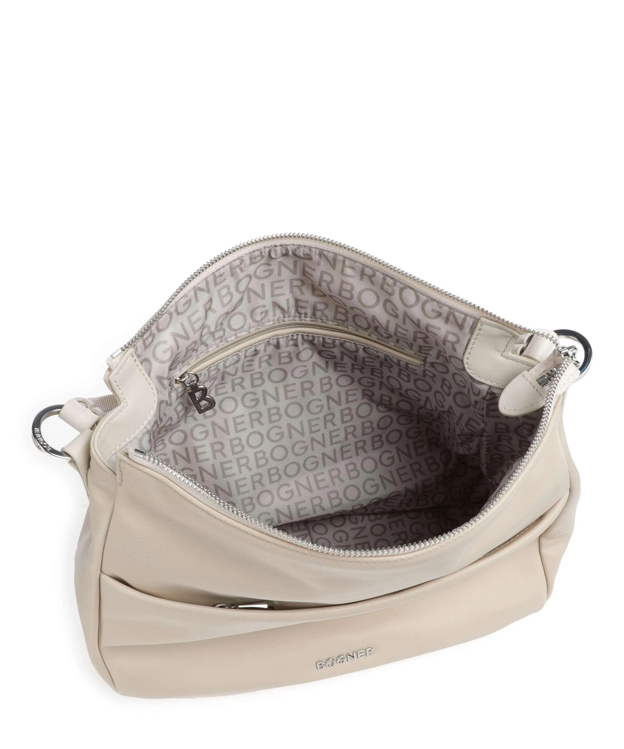  Bogner Klosters Isalie Borsa hobo nylon beige  