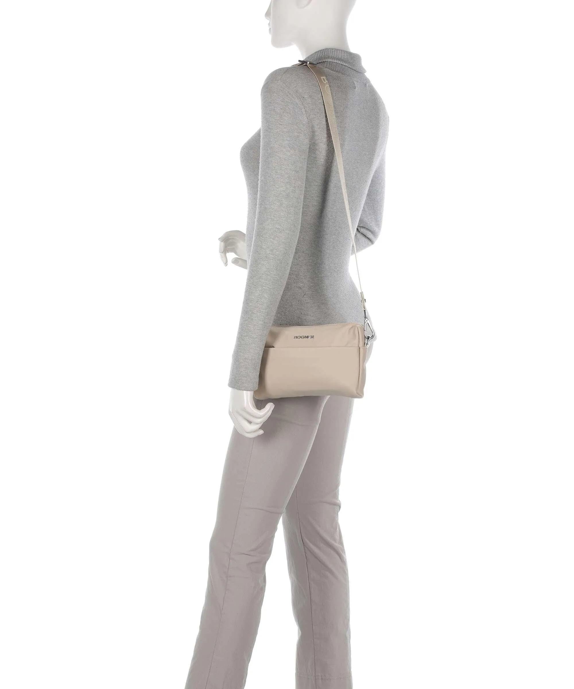  Bogner Klosters Sita Borsa a tracolla nylon beige  