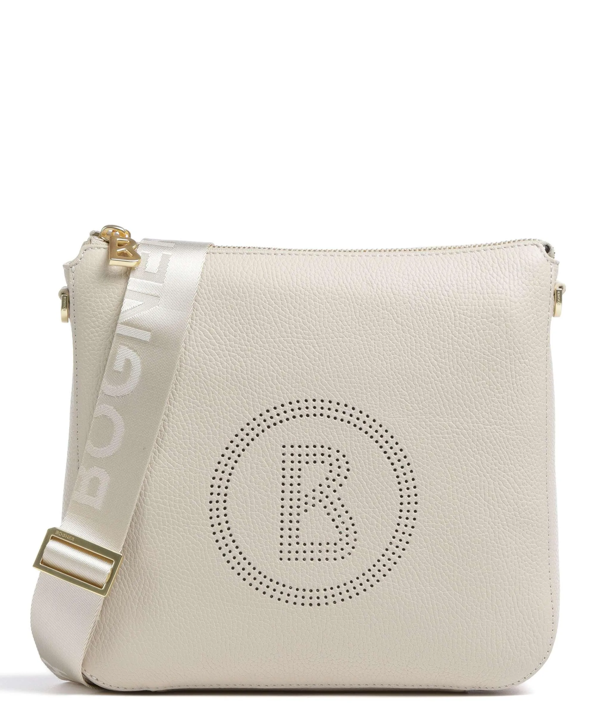  Bogner Sulden Hedwig Borsa a spalla pelle beige  