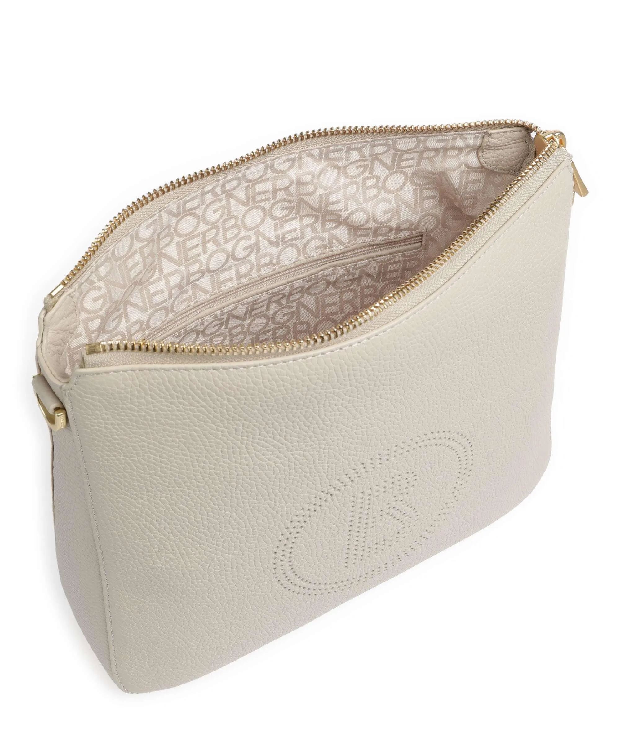  Bogner Sulden Hedwig Borsa a spalla pelle beige  