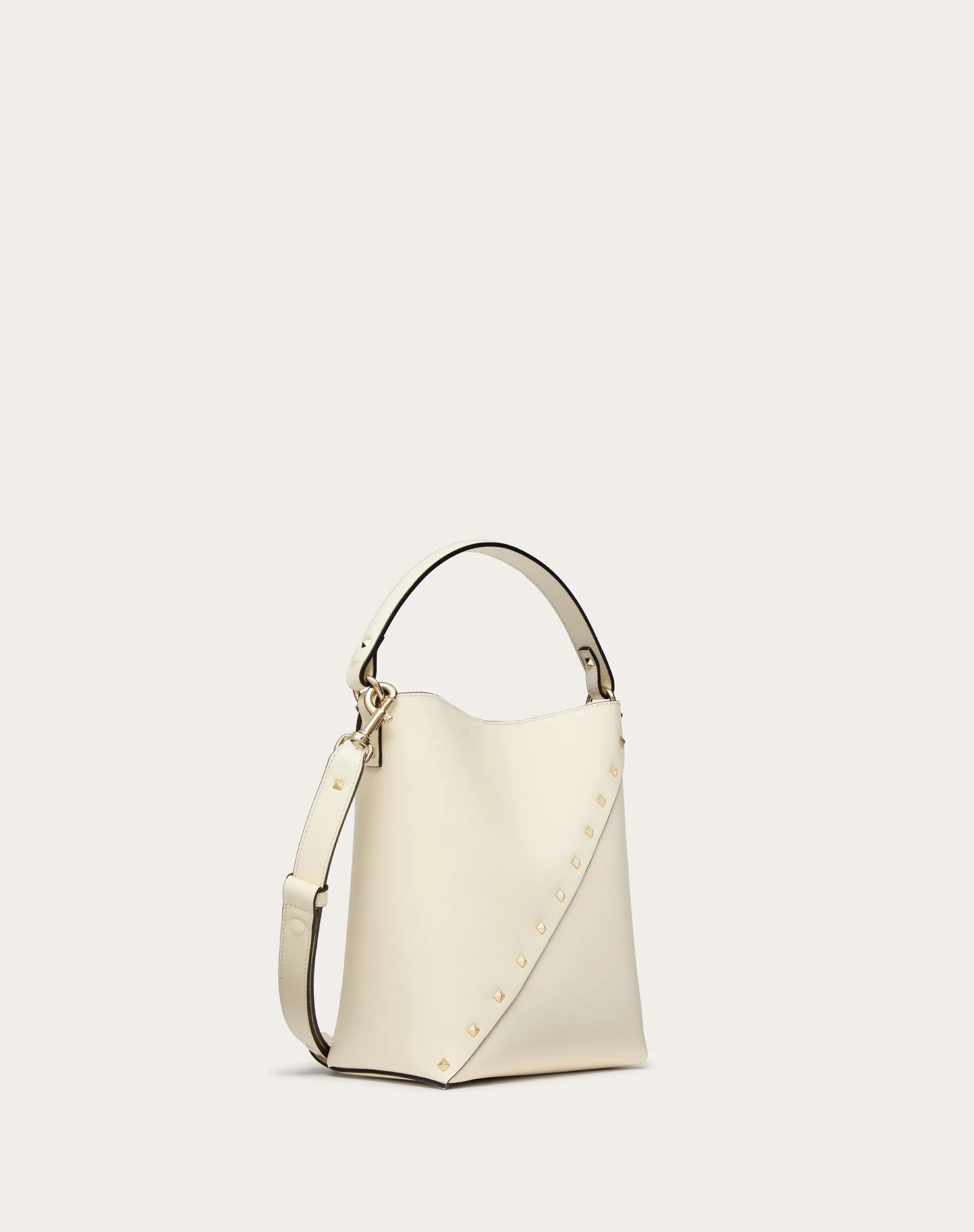 BORSA A SECCHIELLO VALENTINO GARAVANI VALENTINO GARAVANI ROCKSTUD WISPY IN VITELLO